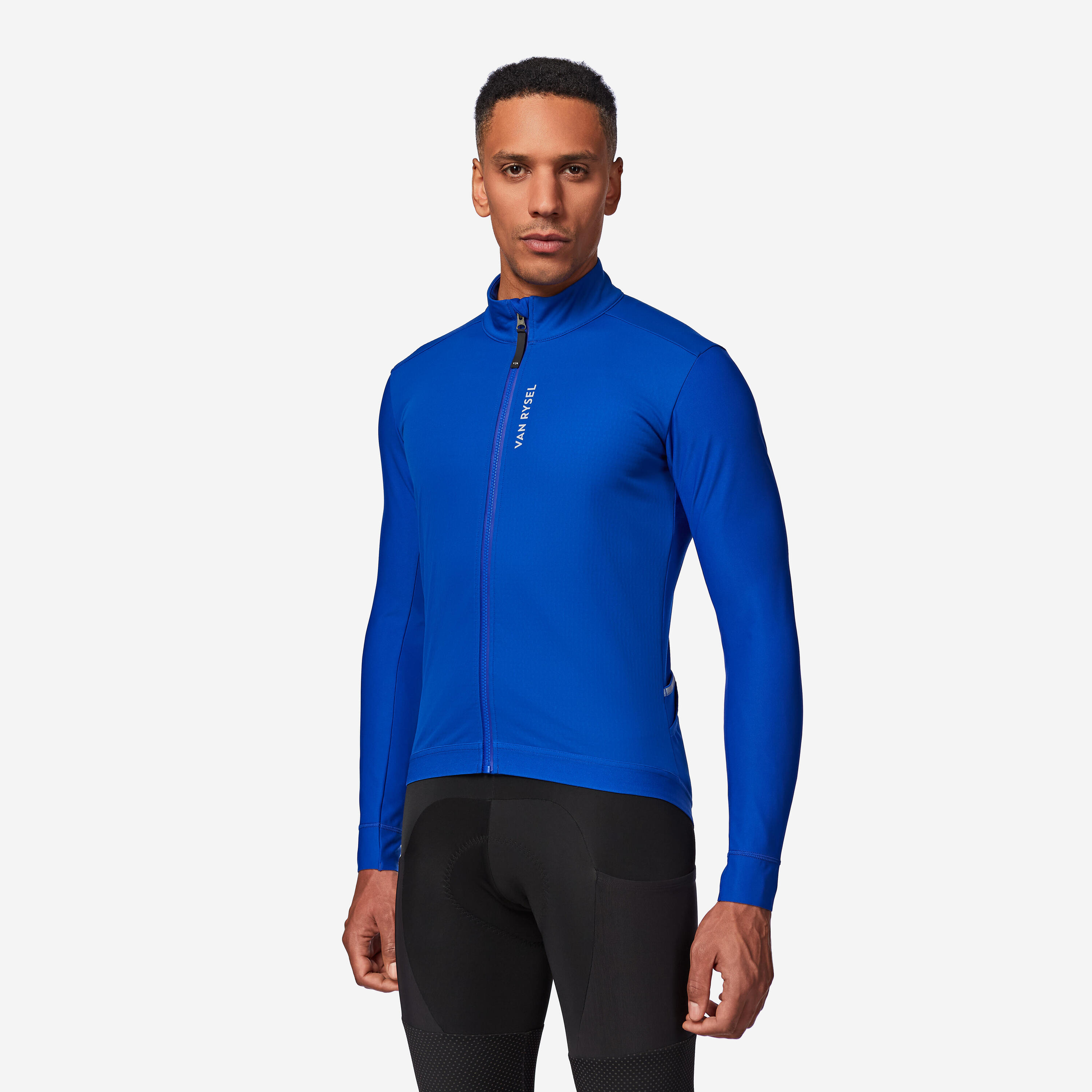 Veste de vélo de route hiver homme, RCR 2 bleu 8/15