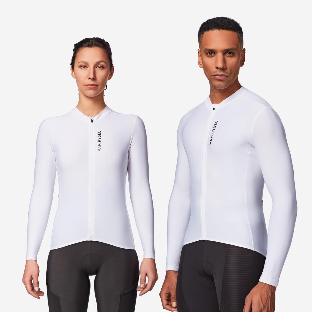 Unisex biciklistička majica dugih rukava za srednji deo sezone Racer 2