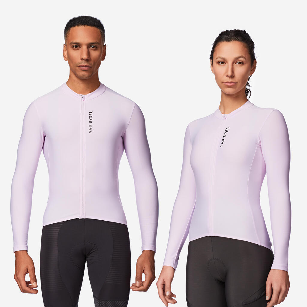 Unisex biciklistička majica dugih rukava za srednji deo sezone Racer 2