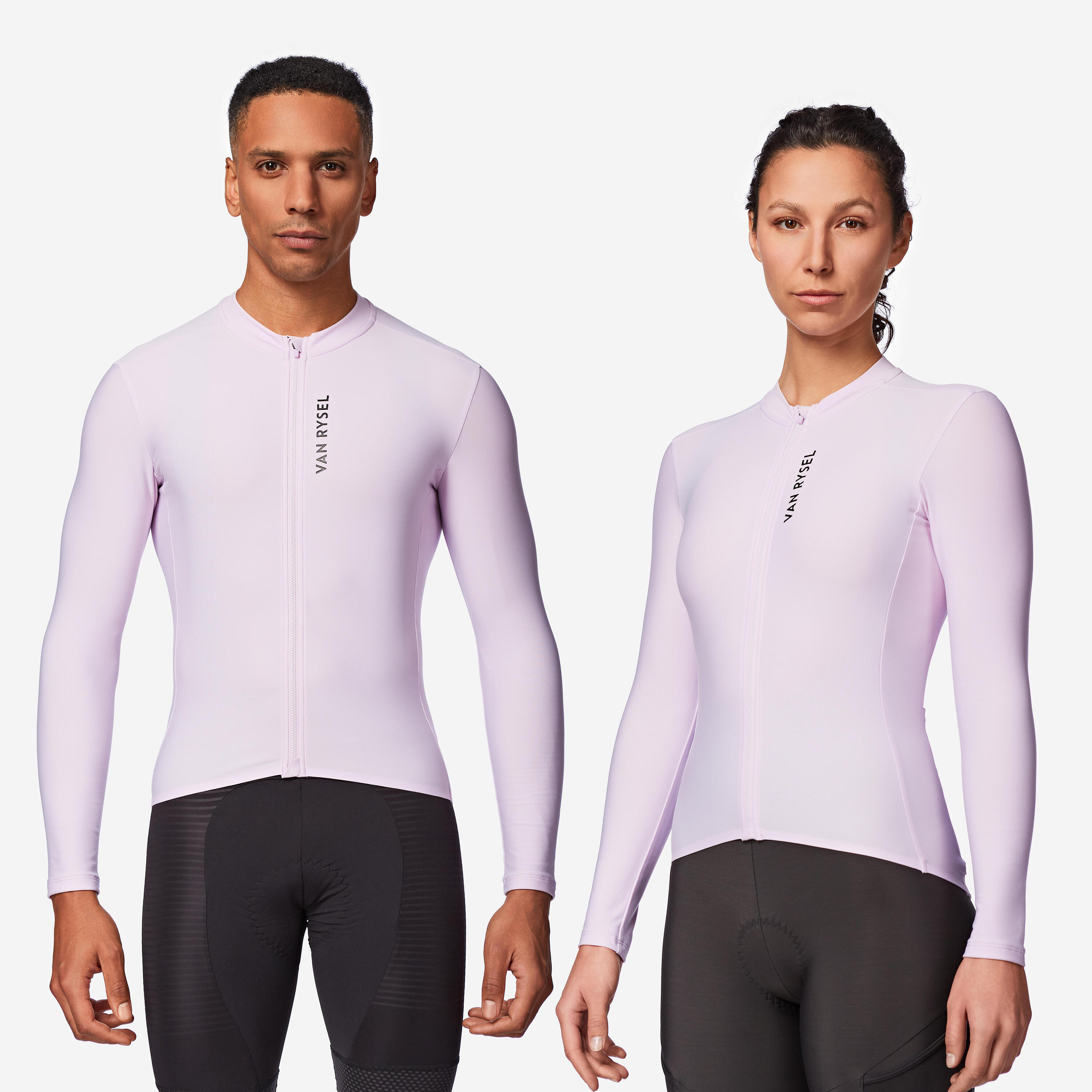 VAN RYSEL Unisex Mid-Season Long-Sleeved Road Cycling Jersey Racer 2