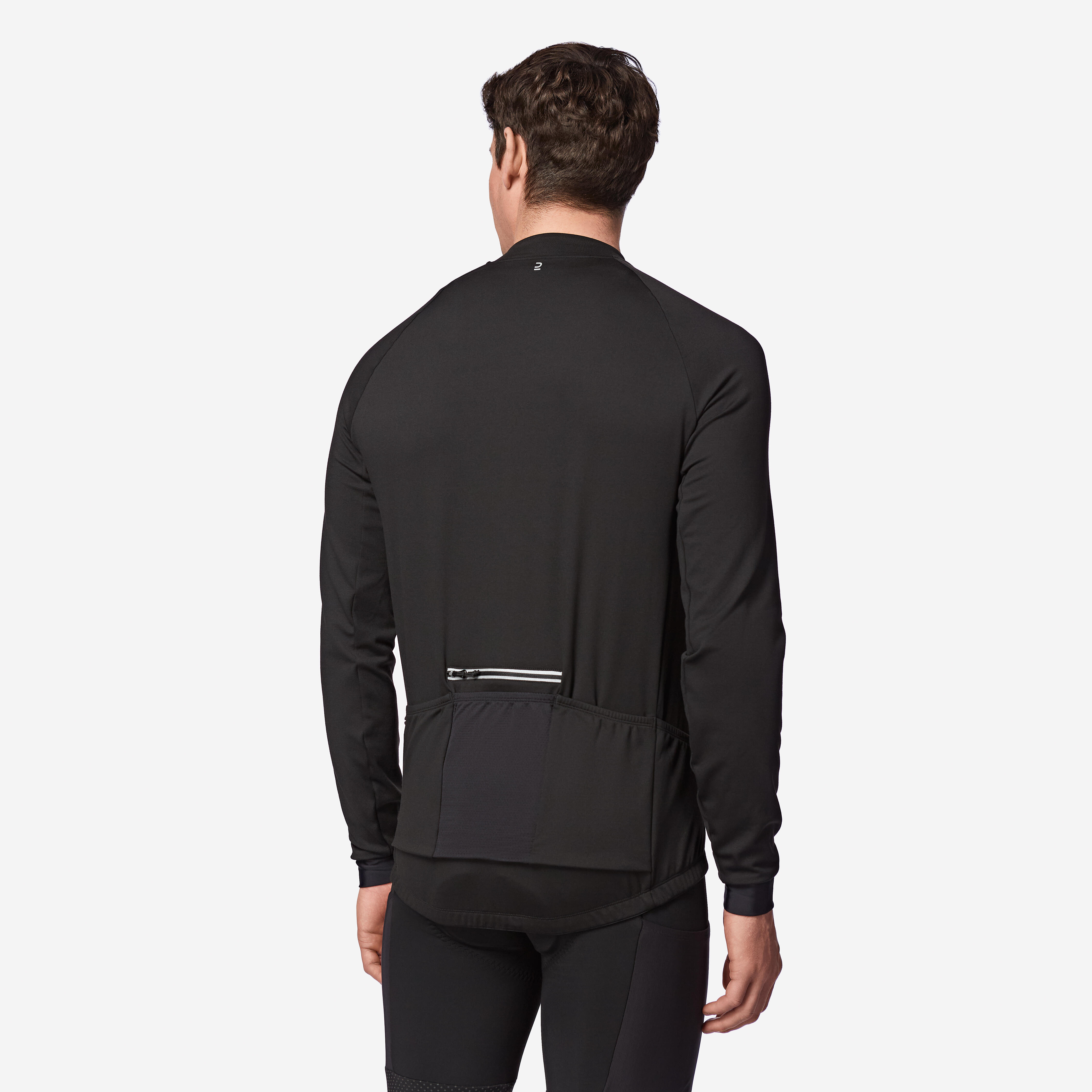 Men's Road Biking Jacket - Endurance - Smoked black - Van rysel