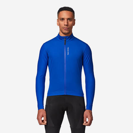 Veste de vélo de route hiver homme, RCR 2 bleu