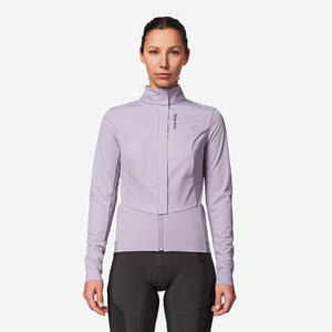 Chaqueta Ciclismo Carretera RCR Mujer Violeta Invierno