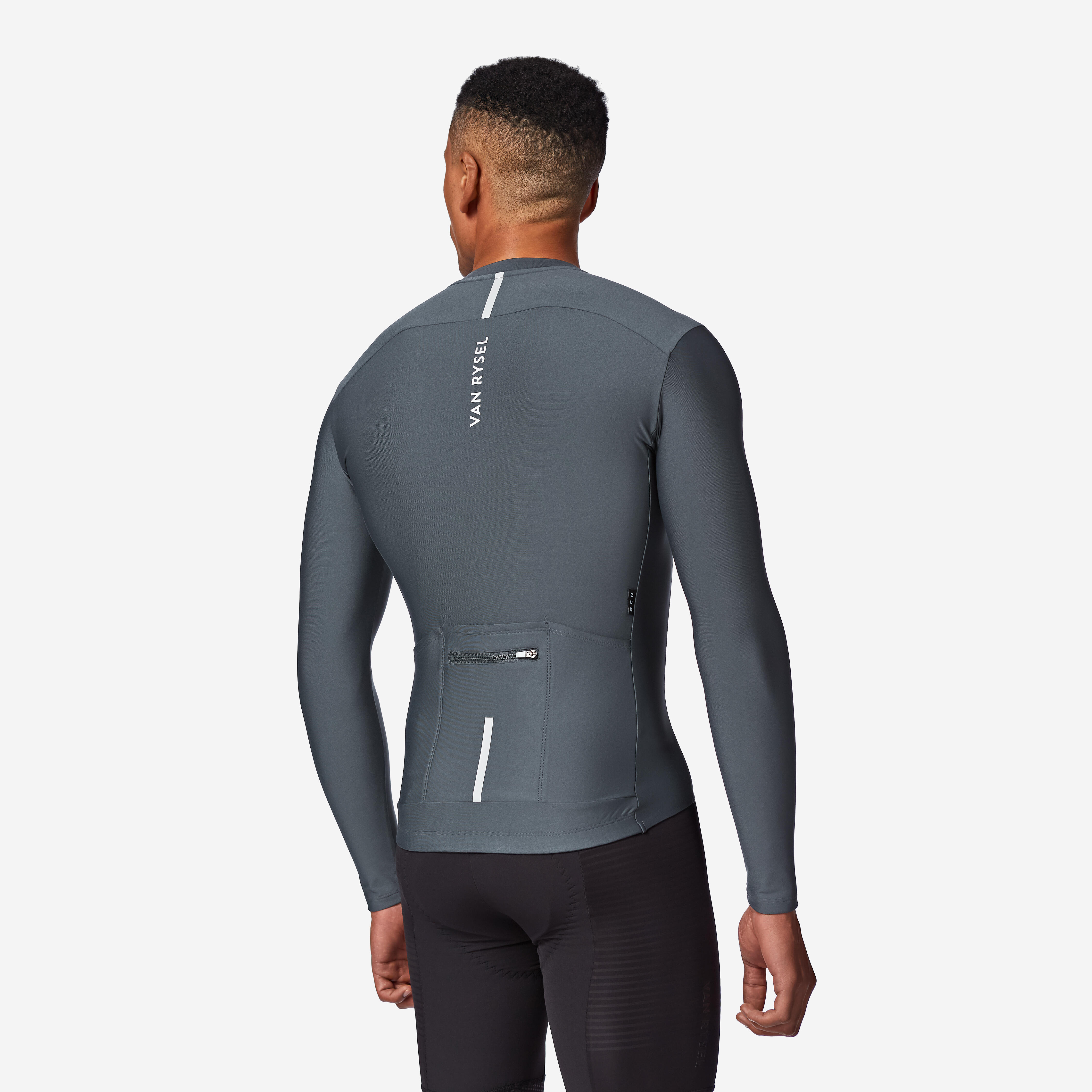 Mid-Season Long-Sleeved Road Cycling Jersey, Racer 2 - VAN RYSEL