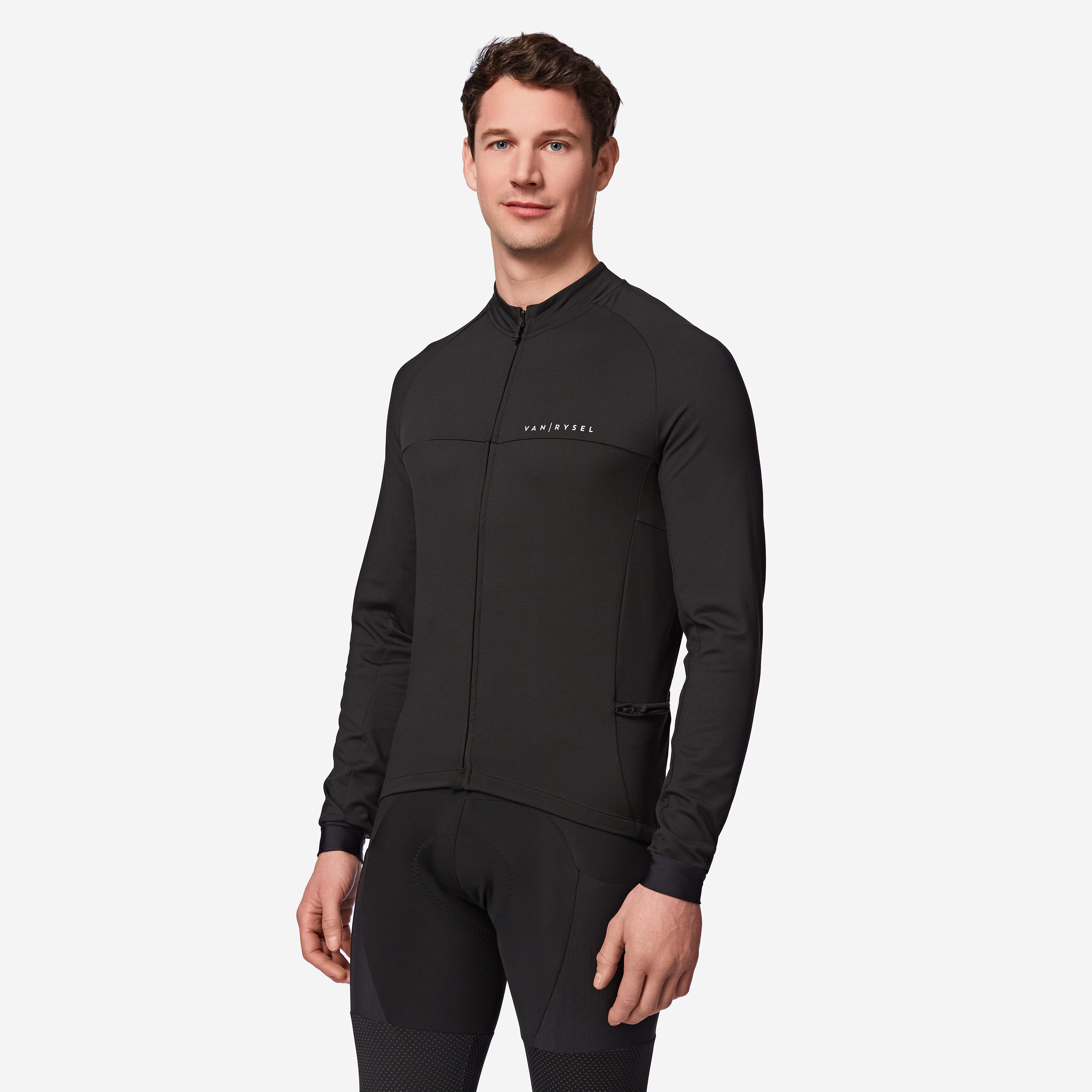 Maillot de vélo de route à manches longues mi-saison homme, RC 100 - VAN RYSEL