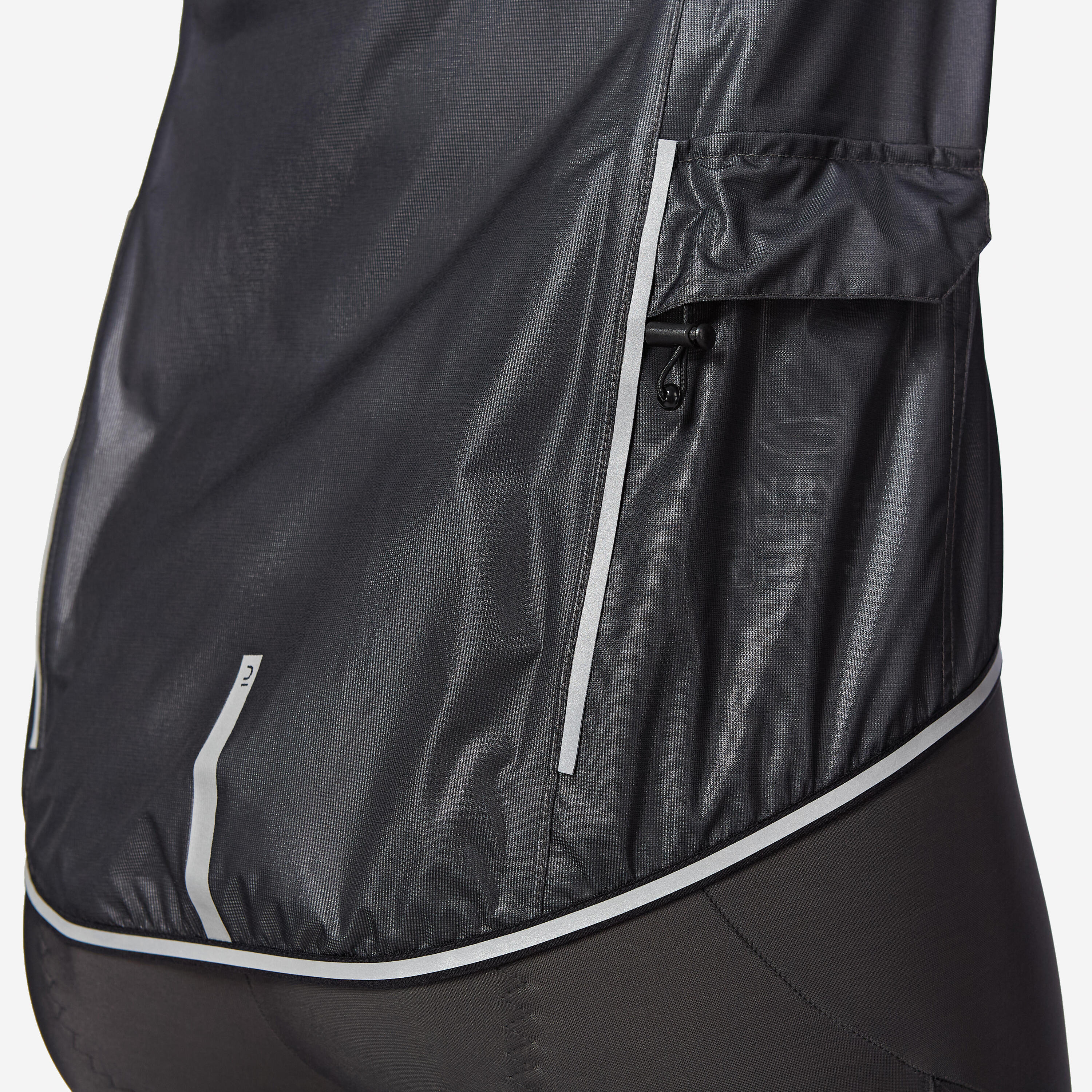 Giacca impermeabile ciclismo donna 900 nera 3/6