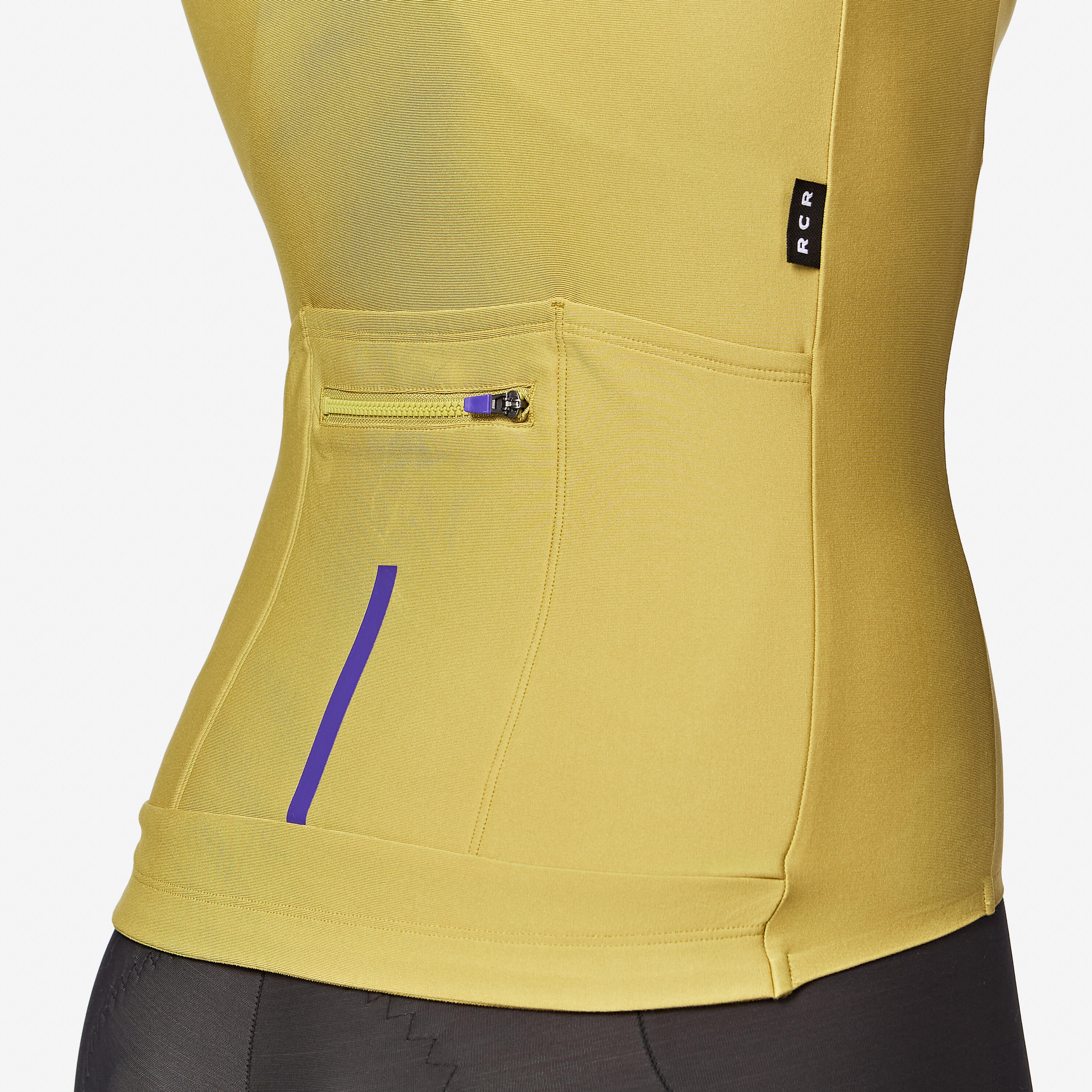 Maillot à manches longues de vélo de route mi-saison unisexe, RCR 2 khaki 3/13
