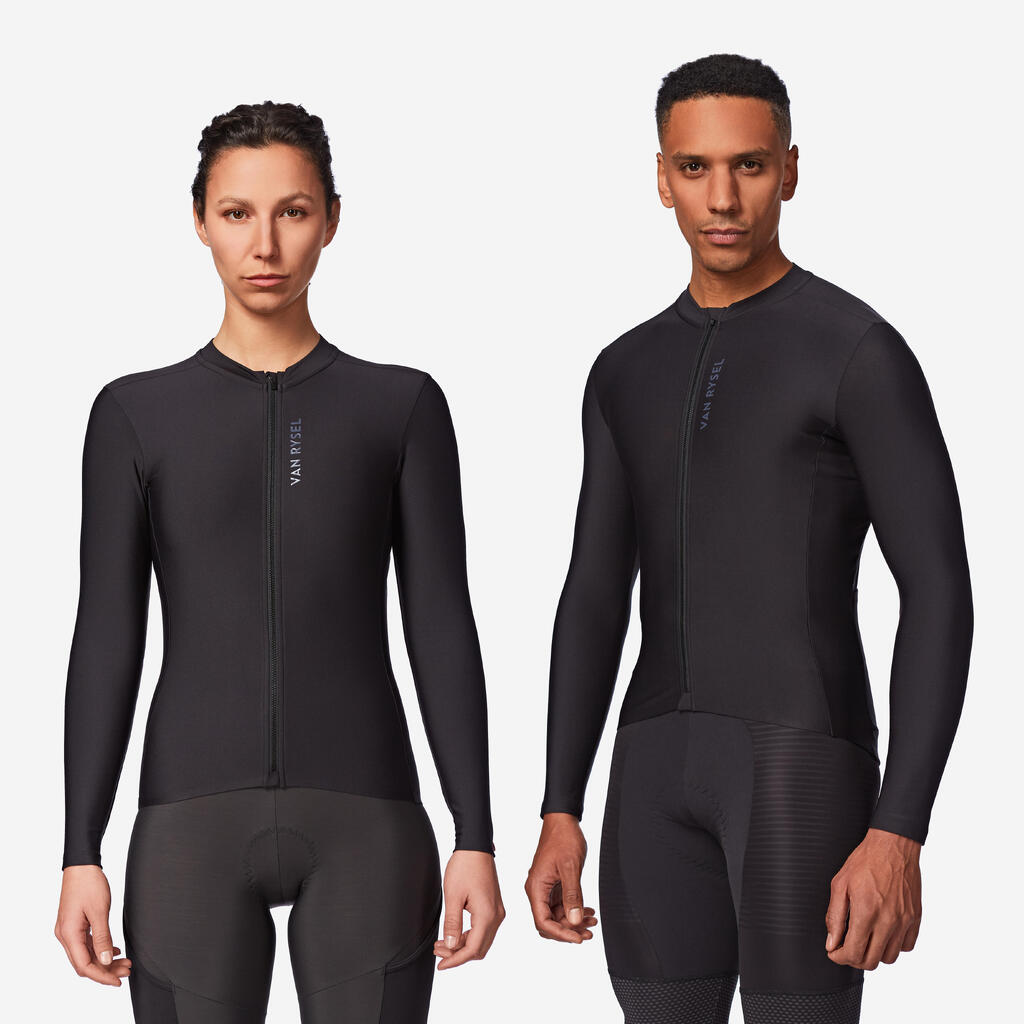 Unisex biciklistička majica dugih rukava za srednji deo sezone Racer 2