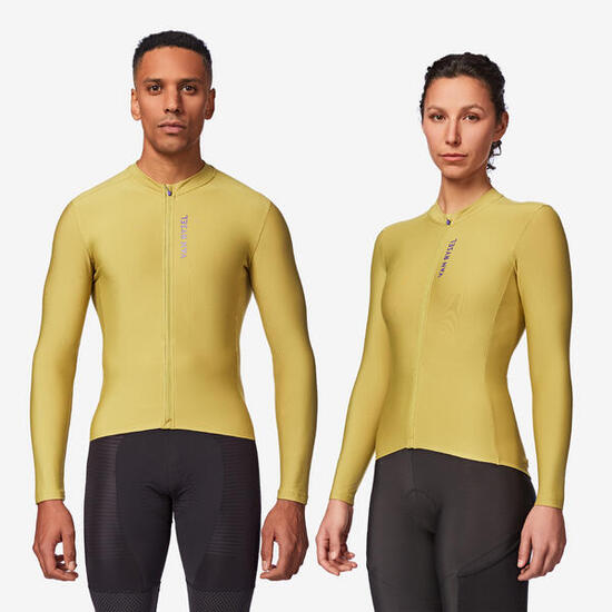 Maglia manica lunga ciclismo unisex RCR 2 tempo fresco viola lilla