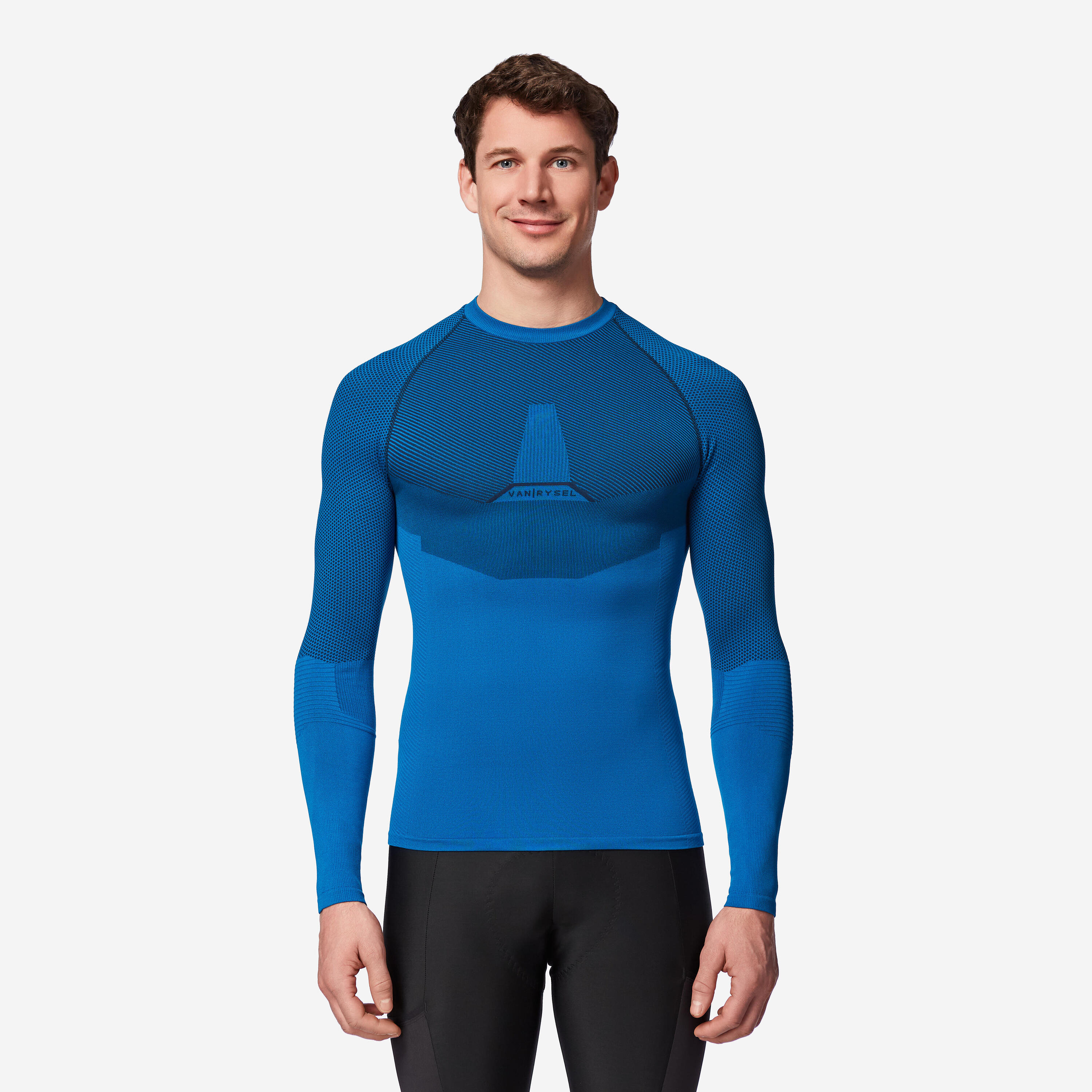 Maglia termica ciclismo ENDURANCE blu 11/15