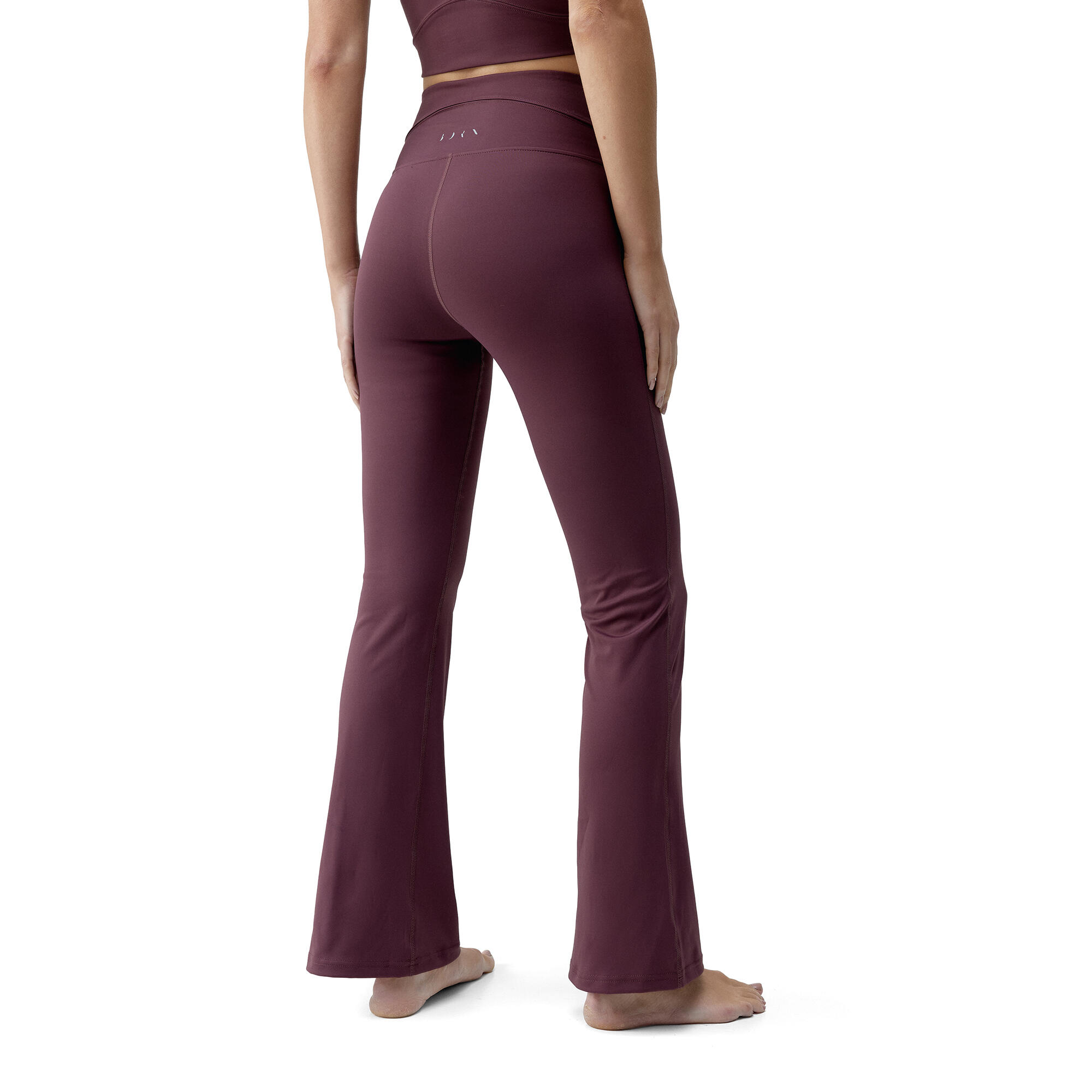 Mallas flare Mujer Born saori dark burdeos 3/3