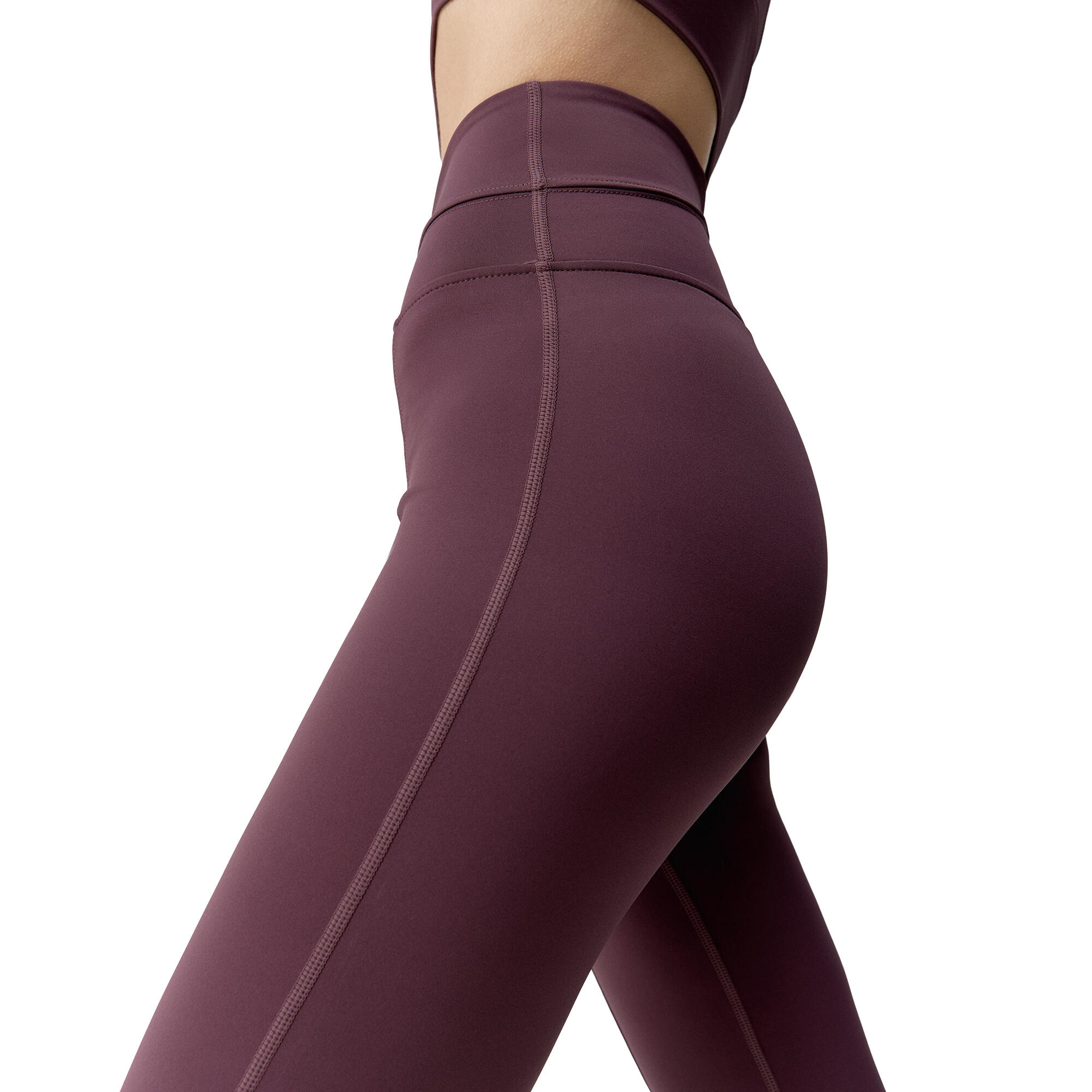 Mallas flare Mujer Born saori dark burdeos 2/3