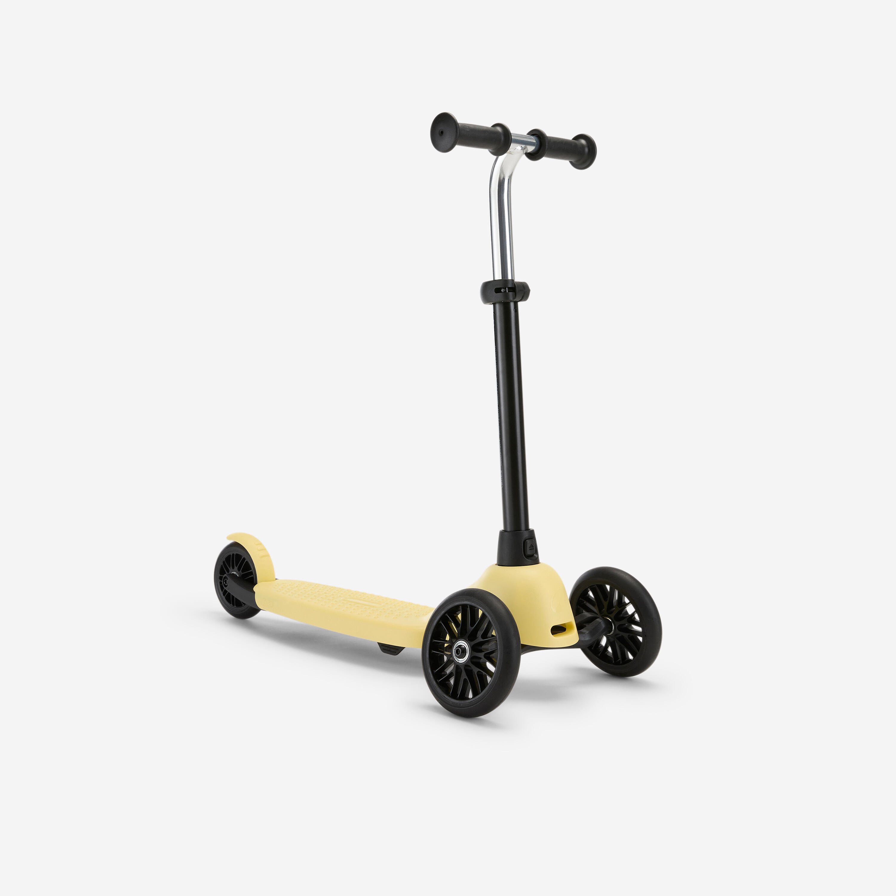 Btwin B100 Kids' 3-Wheeled Scooter-Yellow