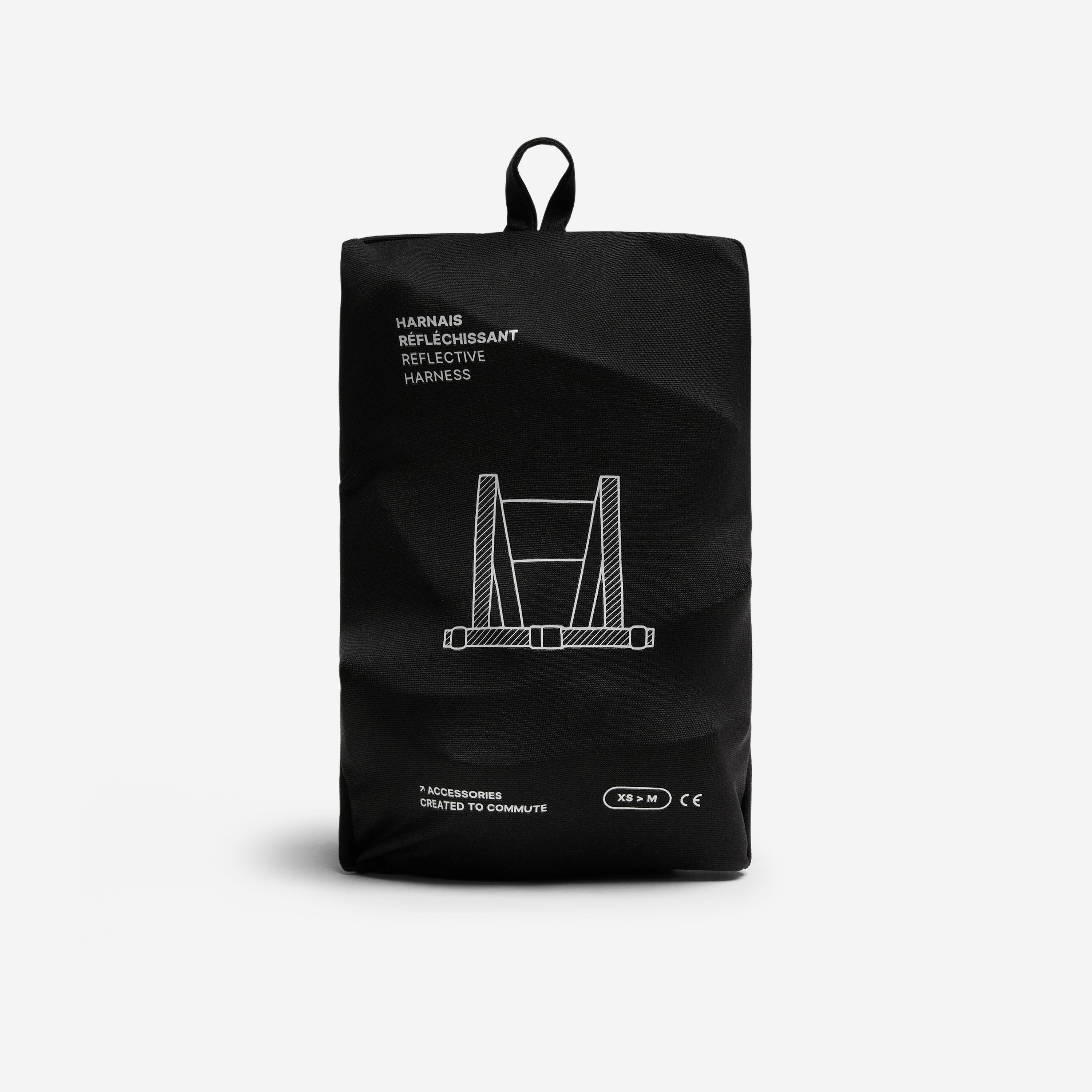 Harnais réfléchissant de visibilité pour vélo de ville - BTWIN