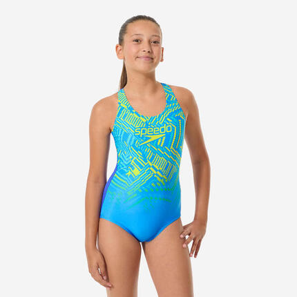 Maillot de bain 1 pièce Natation Fille - Speedo splashback bleu cobalt