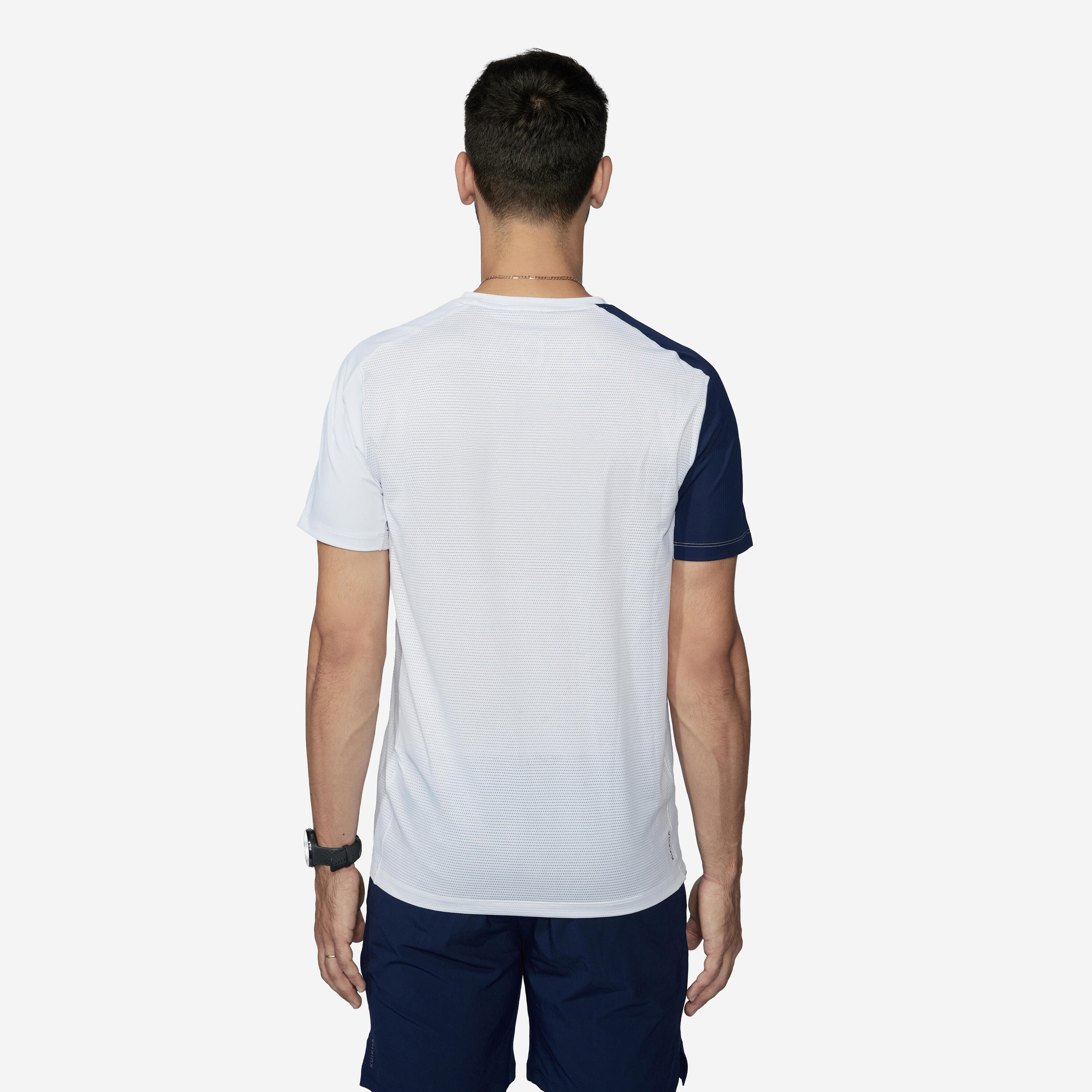 T-shirt badminton uomo PERFORM 990 blu 4/15