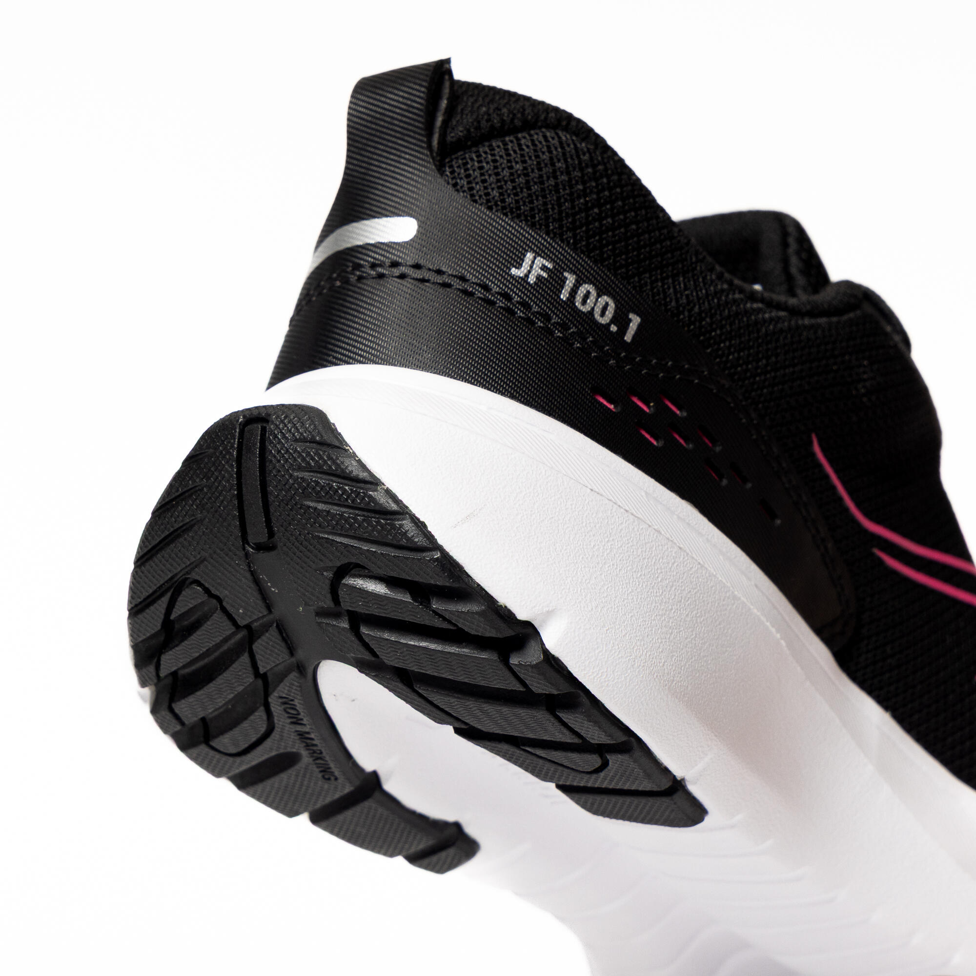 Women Running Shoes Lightweight, Cushioned, Upto 10km/week, Jogflow 100.1 -Black