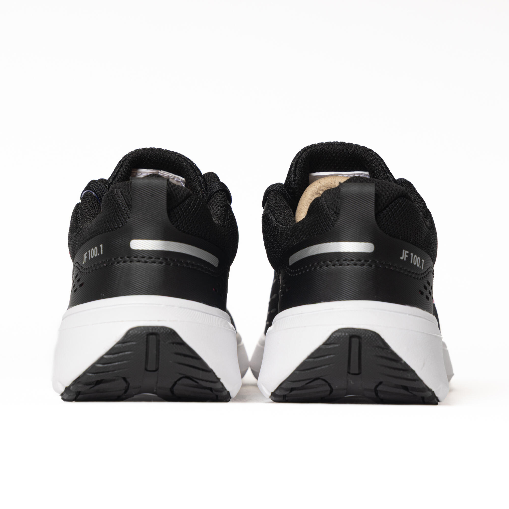 Women Running Shoes Lightweight, Cushioned, Upto 10km/week, Jogflow 100.1 -Black