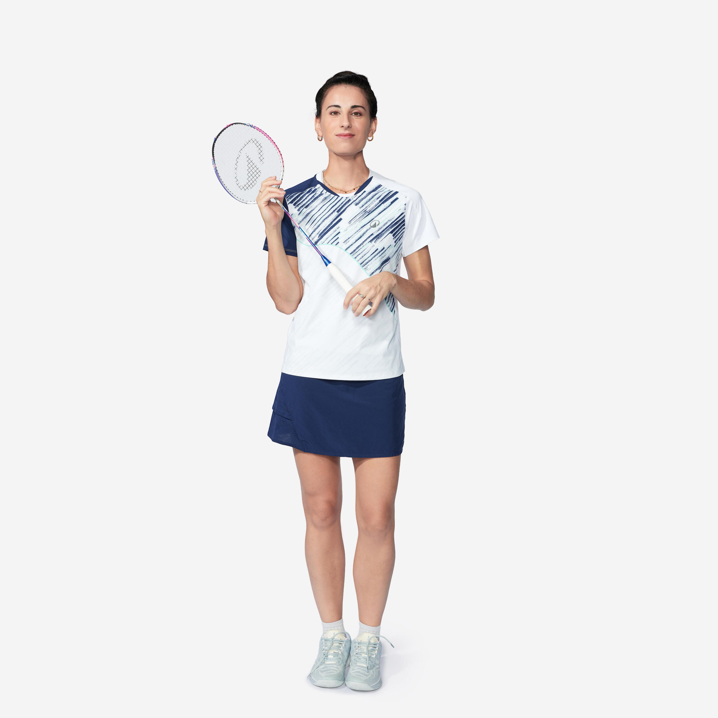Damen Badminton T-Shirt - 990 Perform navy  2/13