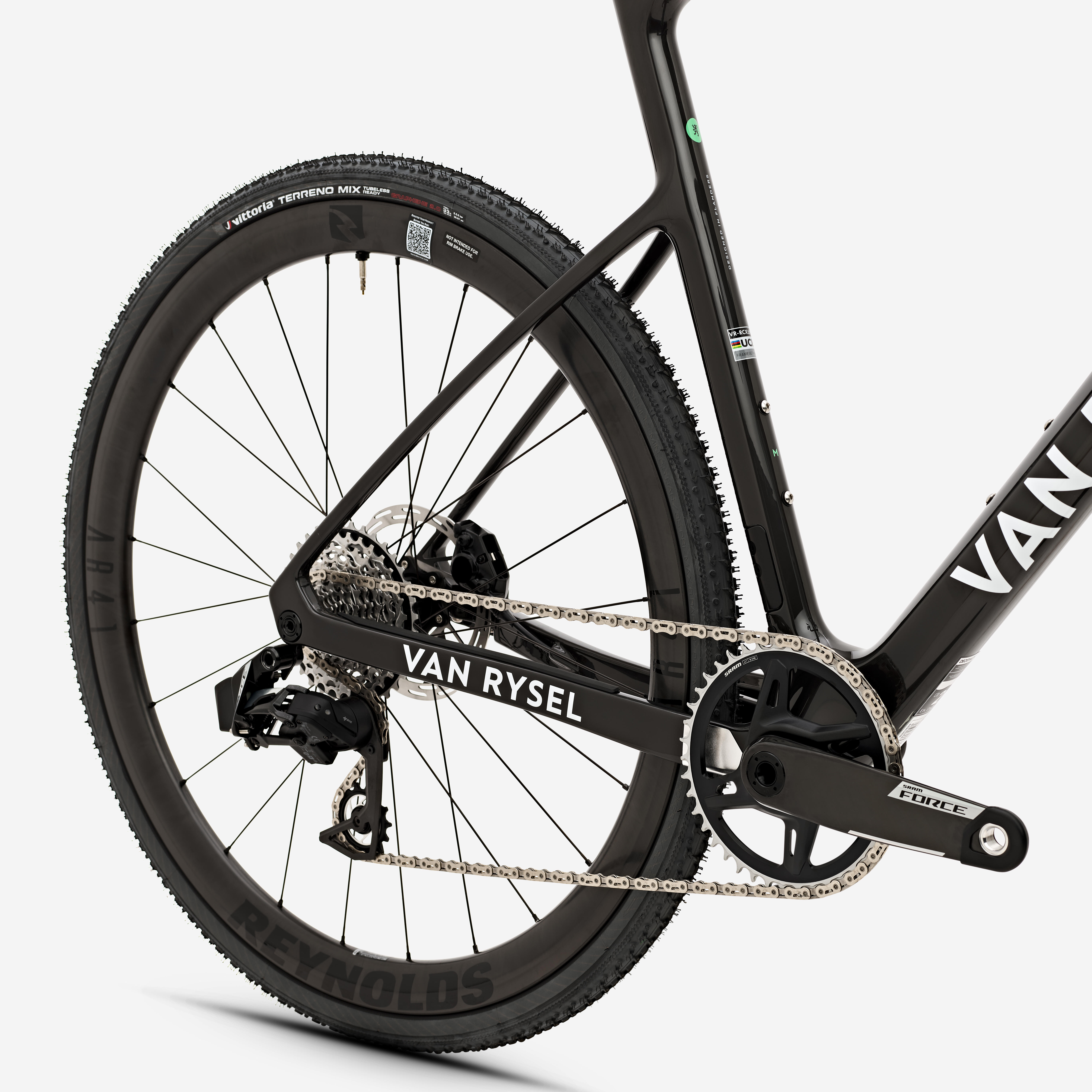 VAN RYSEL Bicykel na cyklokros RCX 2 PRO Force AXS 1x12 čierny M · záber 6