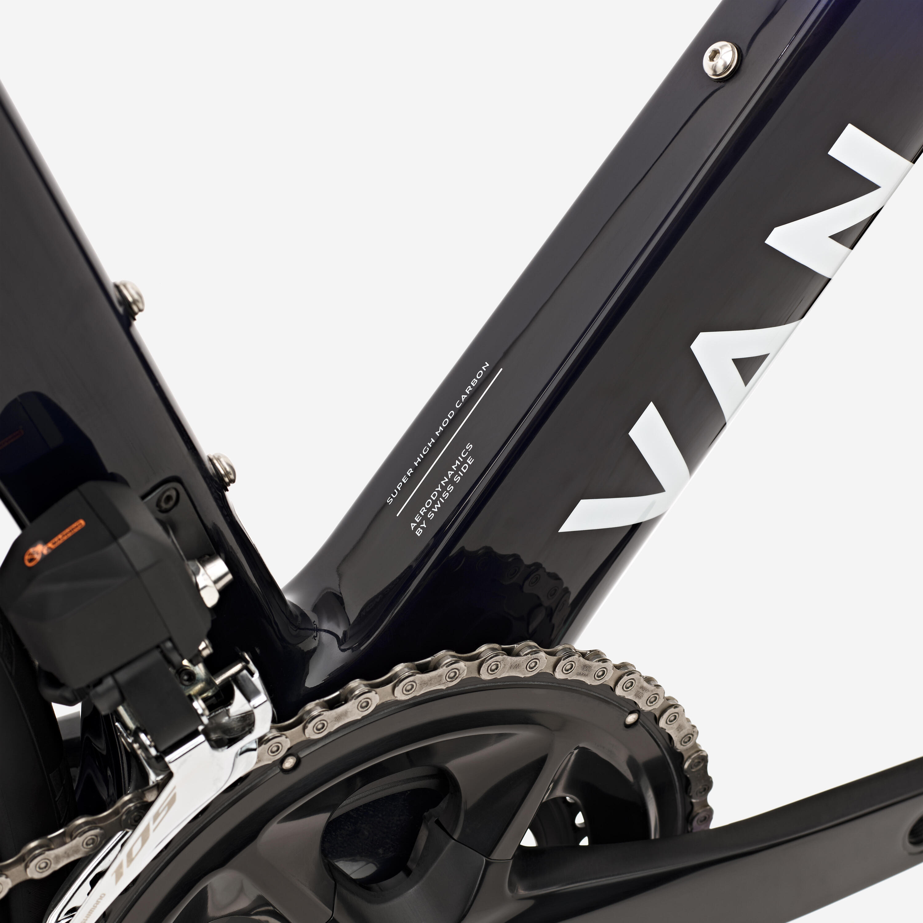 Race Rennrad RCR-F CF Pro Shimano 105 Di2 Powermeter lila