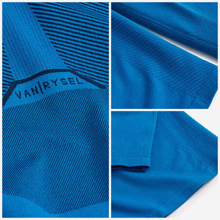 Термофутболка для велоспорта зимняя Training голубая Термофутболка для велоспорта зимняя Training голубая