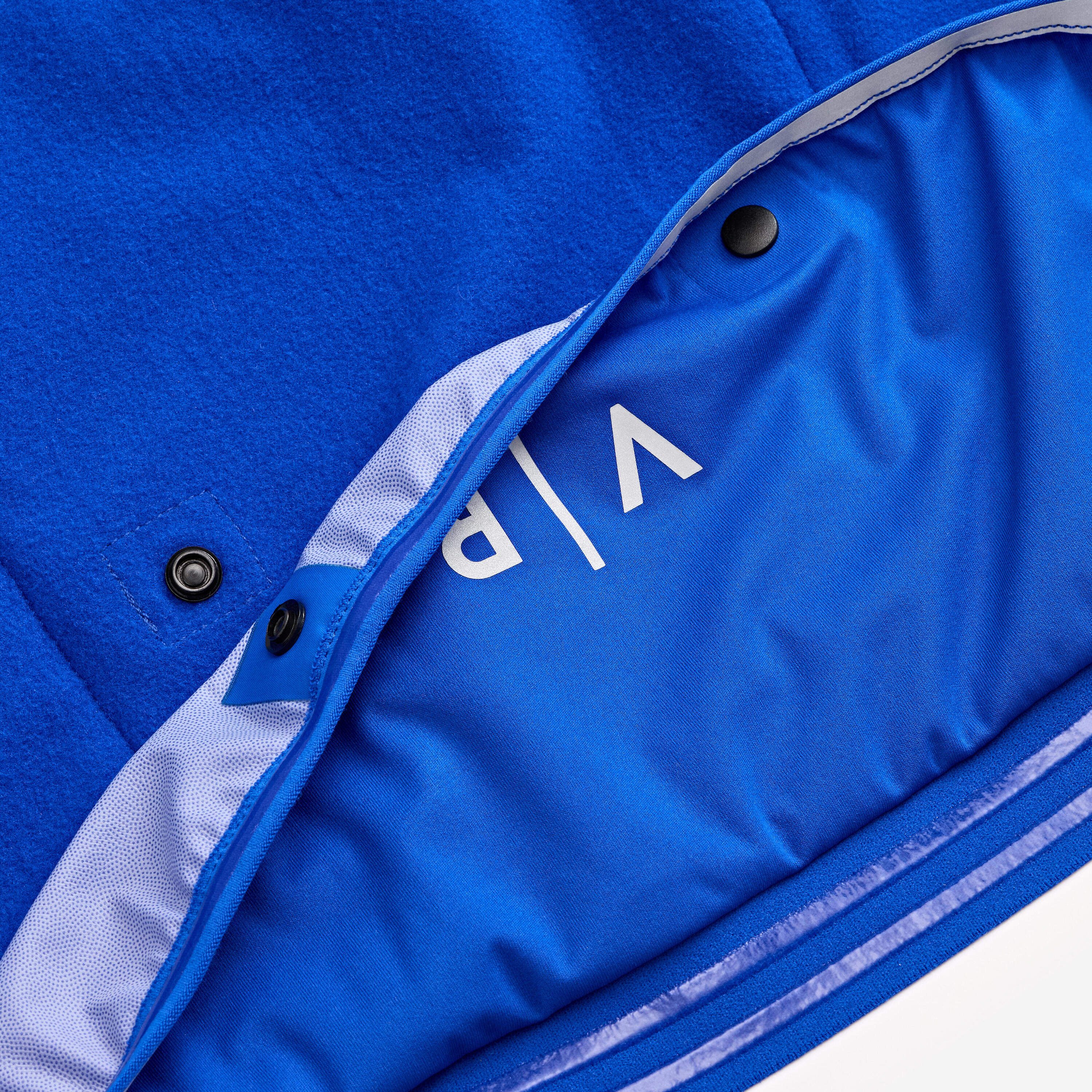 Veste de vélo de route hiver homme, RCR 2 bleu 10/15