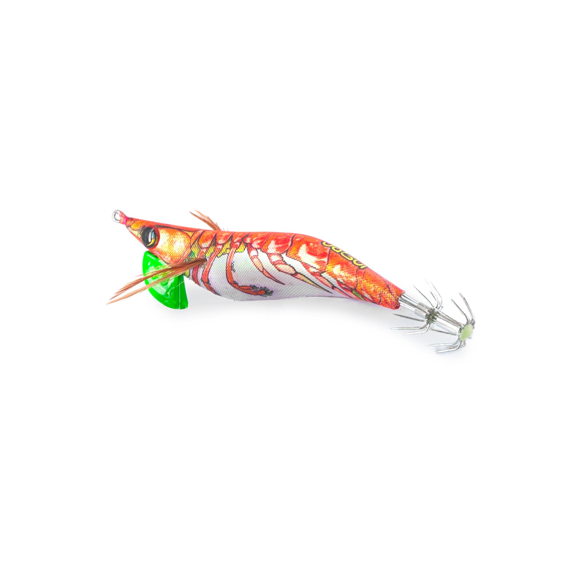 Totanara pesca ad eging seppie e calamari Jatsui Deep Egi Cannon Shrimp #3.0 2/5