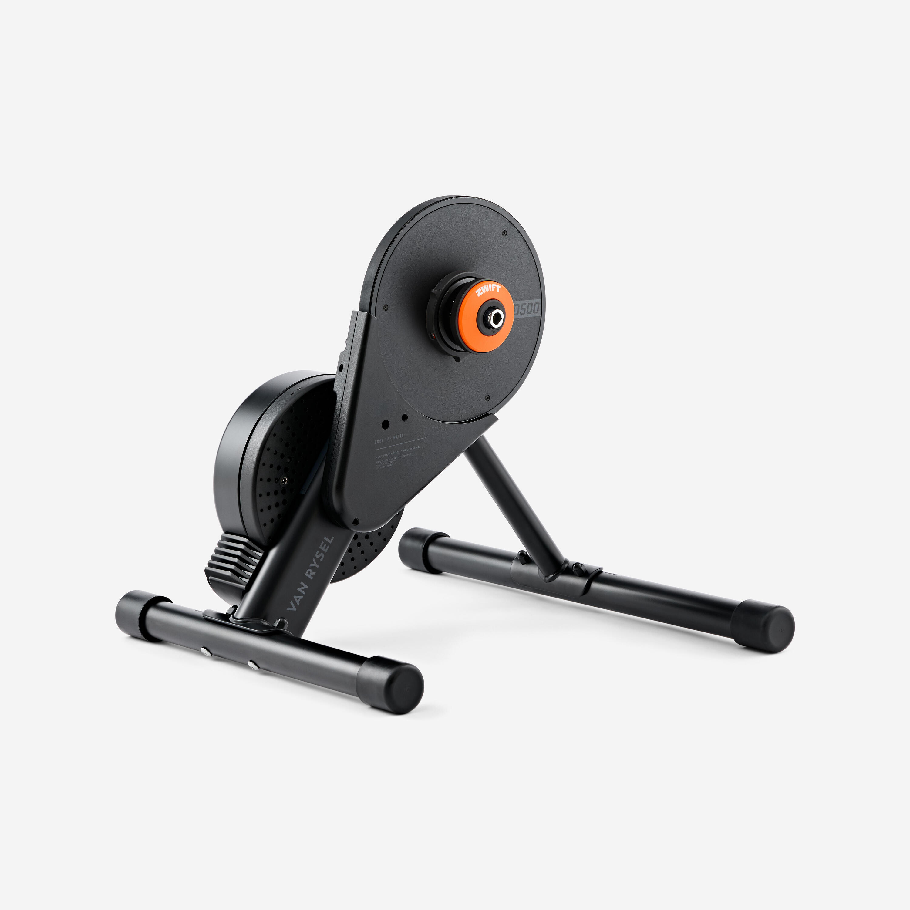 Home Trainer connected with "Zwift Cog and Click", D500