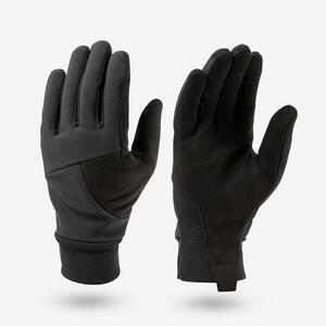 Guantes de esquí de fondo cálidos y cortaviento, XCS GLOVE 900 negro