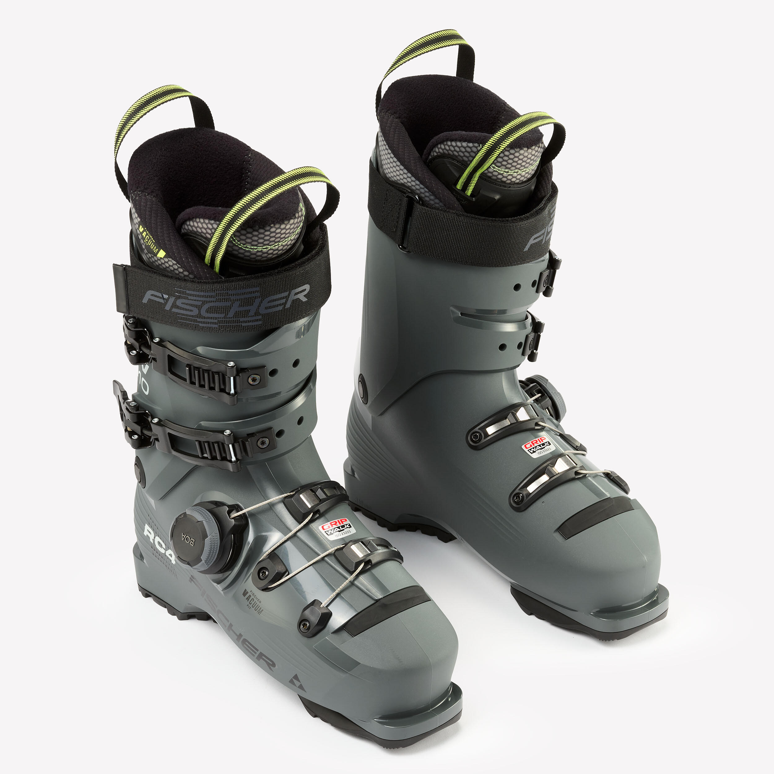 Skischuhe mit Boa® Herren Fischer, RC4 110 MV Boa, khaki 2/12