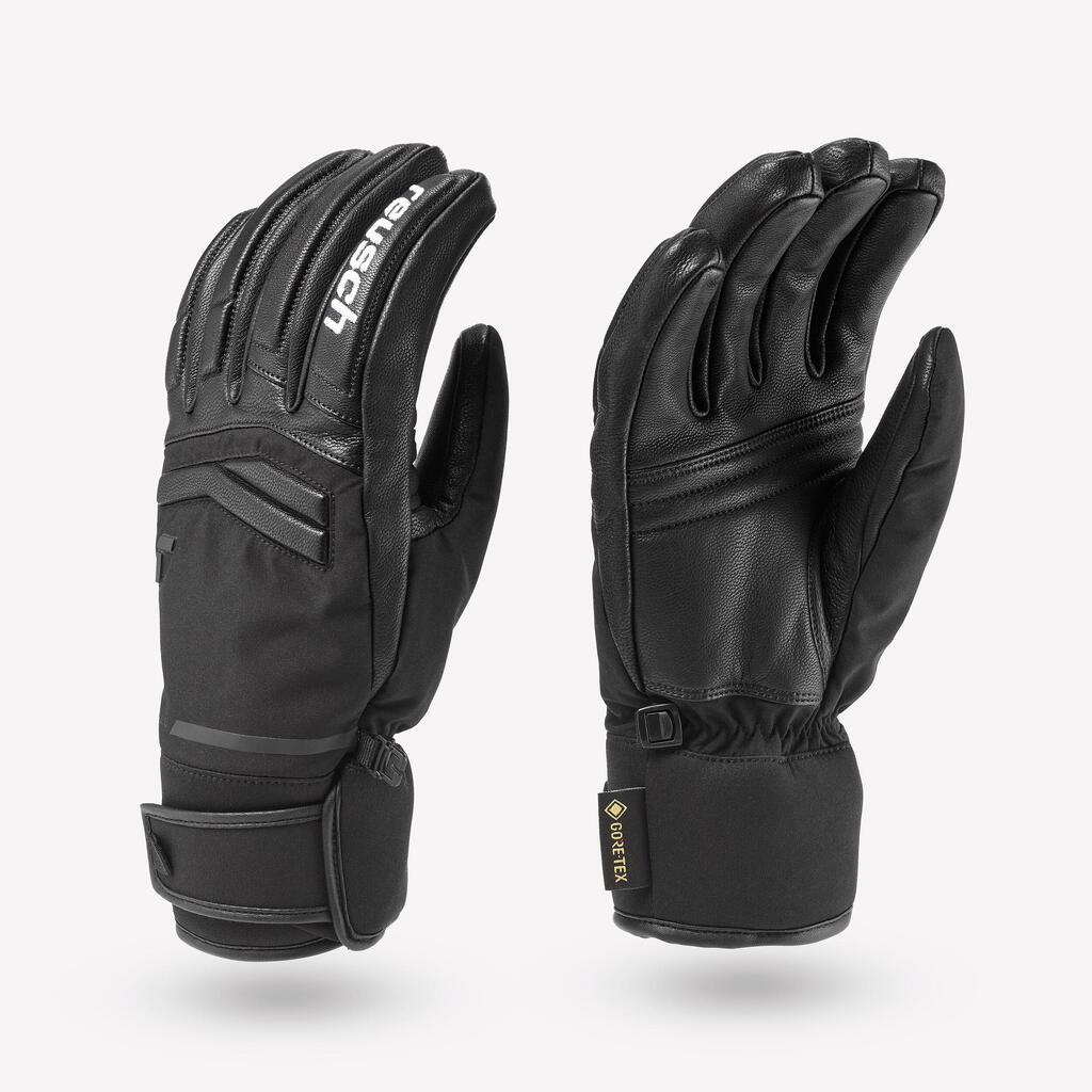 Črne smučarske rokavice REUSCH CARVE GTX za odrasle