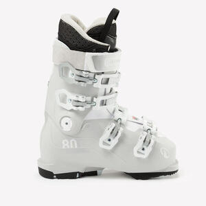 Botas esquí Mujer flex 80, PST 500 blanco