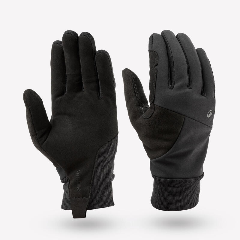 Mănuși călduroase anti-vânt schi fond XCS GLOVE 900 Negru