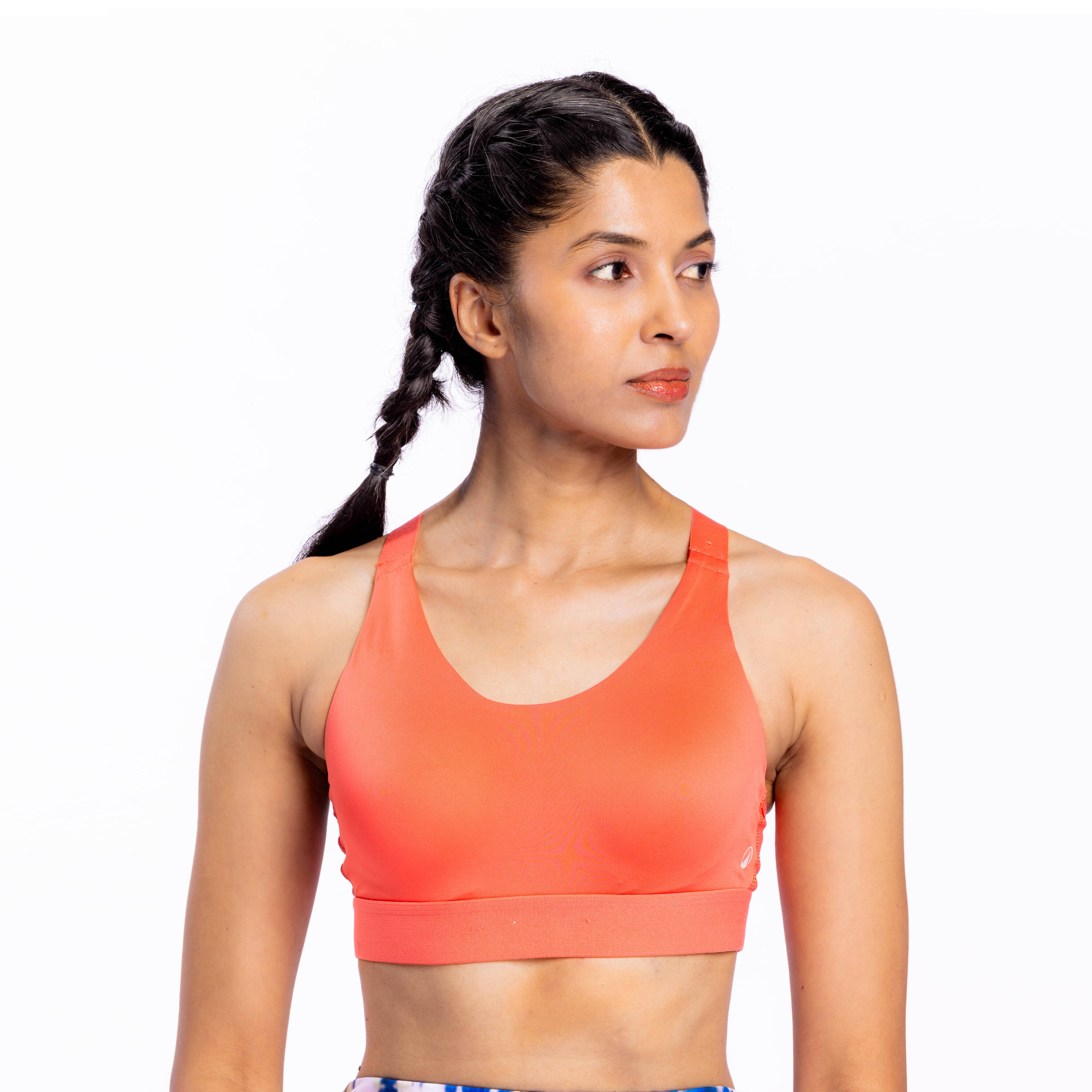 Women's High Support Adjustable Sports Bra with Cups -  1