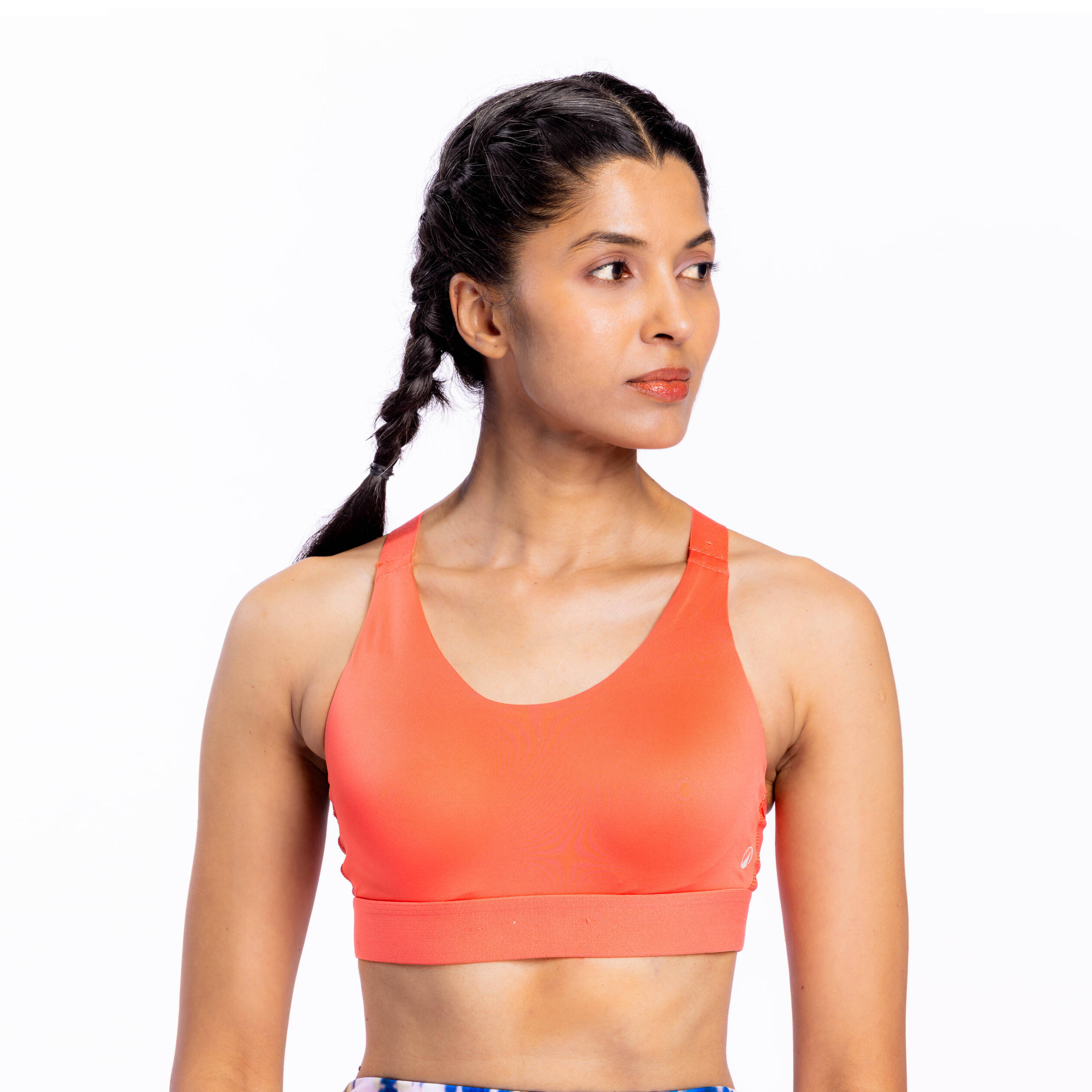 Women's High Support Adjustable Sports Bra with Cups