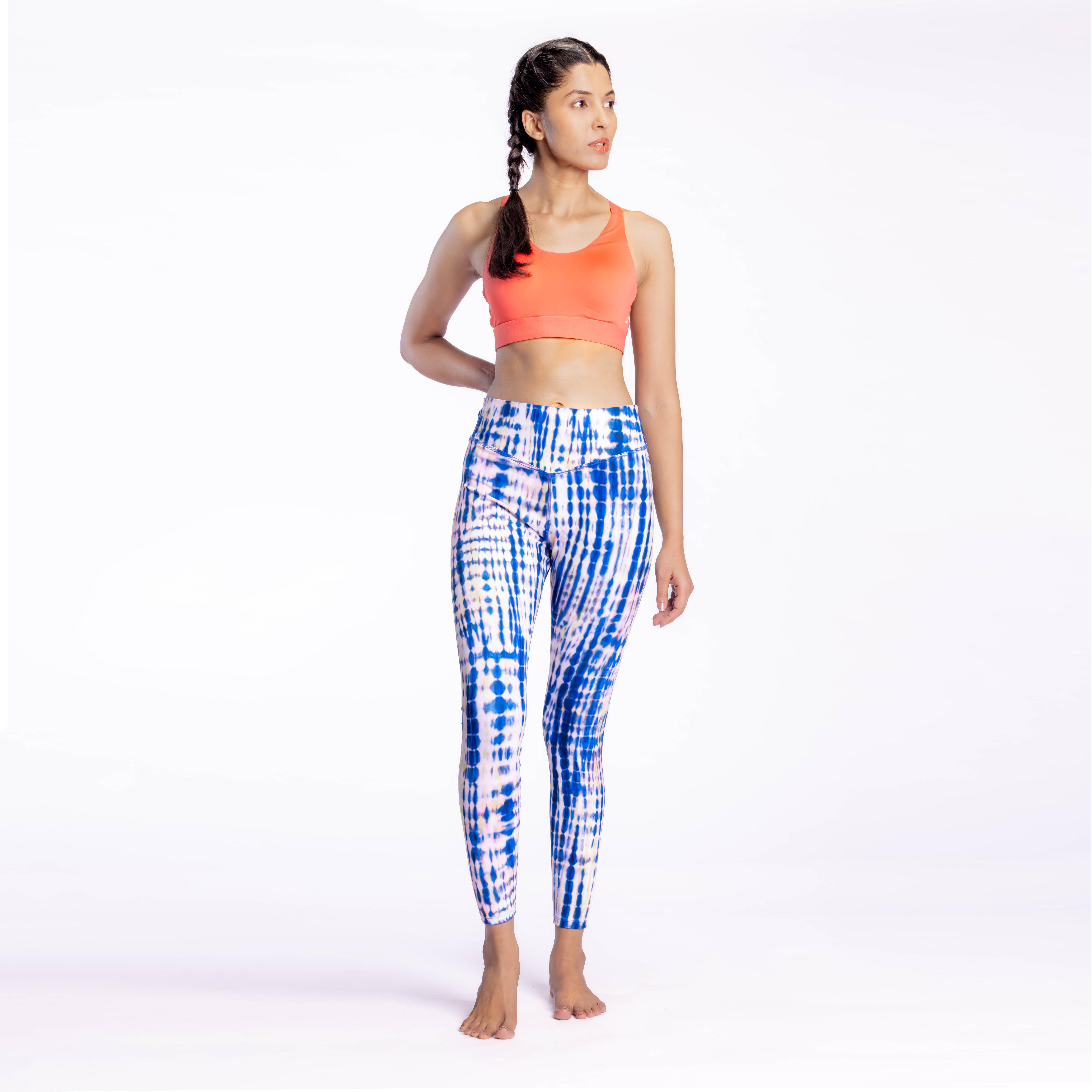 Women's High Support Adjustable Sports Bra with Cups