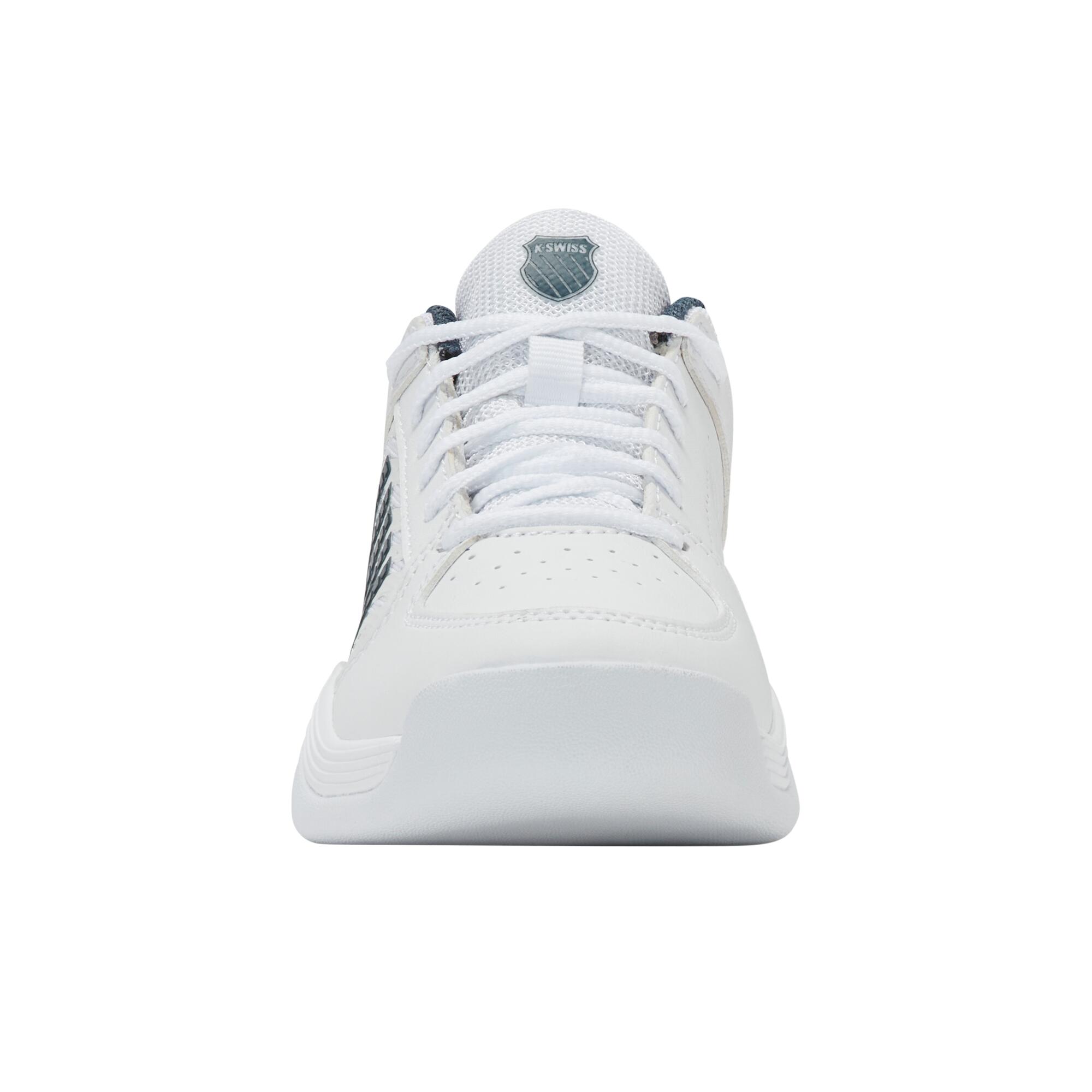 Kinder Tennisschuhe Teppich - Court Express 2 weiß/blau 4/5