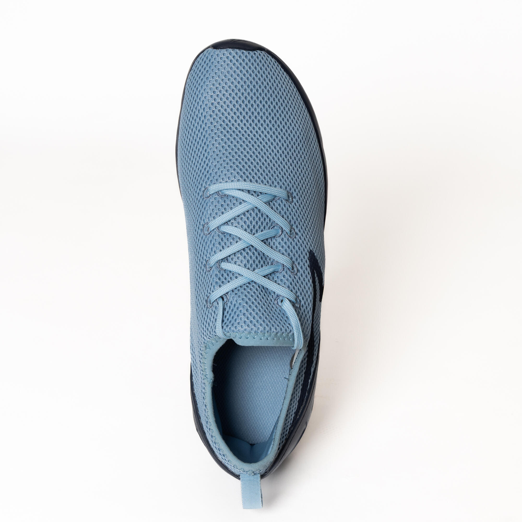 Men Walking Shoes with Breathable Mesh, Cushioning, PW 100 - Blue