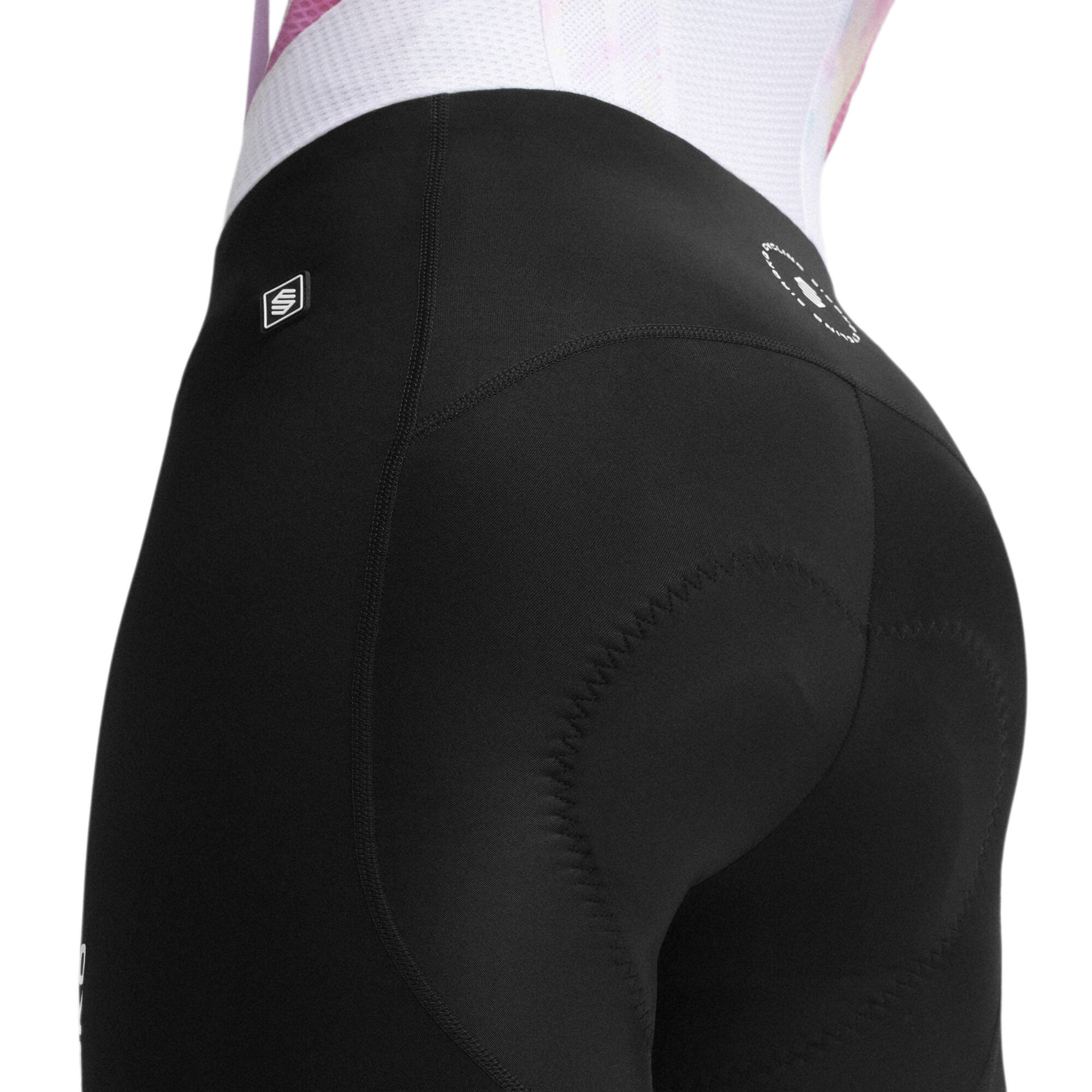 Culotte ciclismo corto con tirantes mujer Siroko BX Dauw 4/7