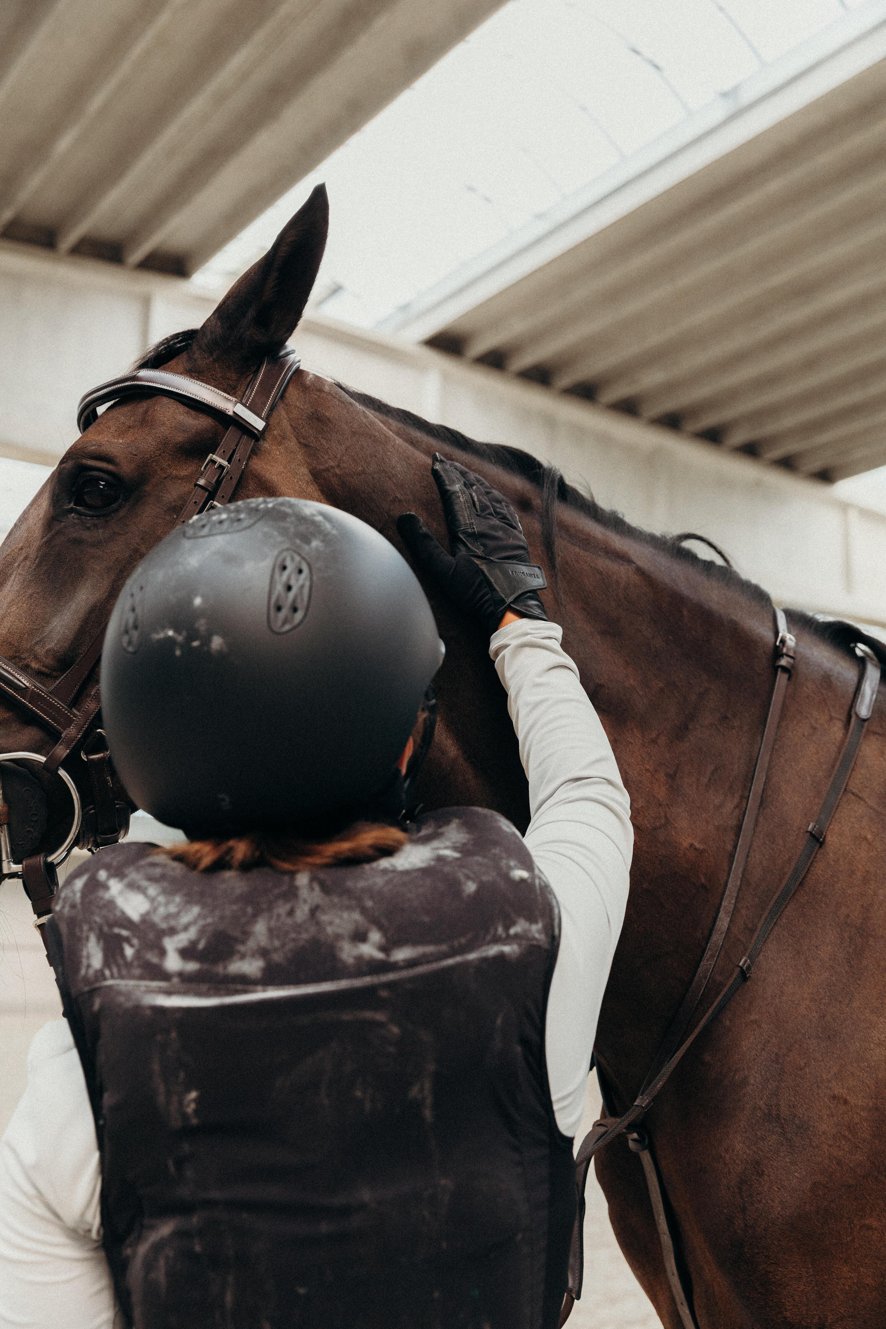 Gilet de protection Airbag Electronique équitation Adulte Noir 15/19