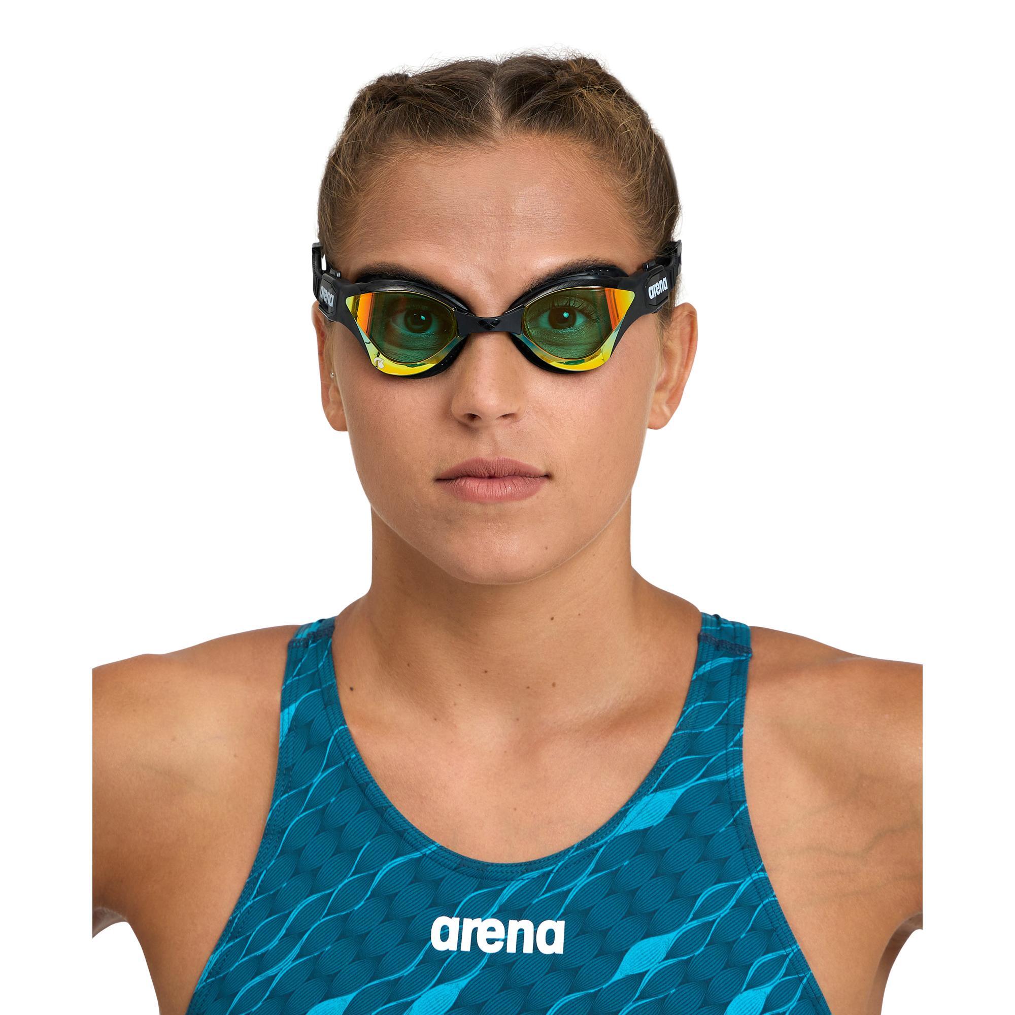 Gafas de Natación Cobra Tri Swipe Mirror Negro- CD 4/7