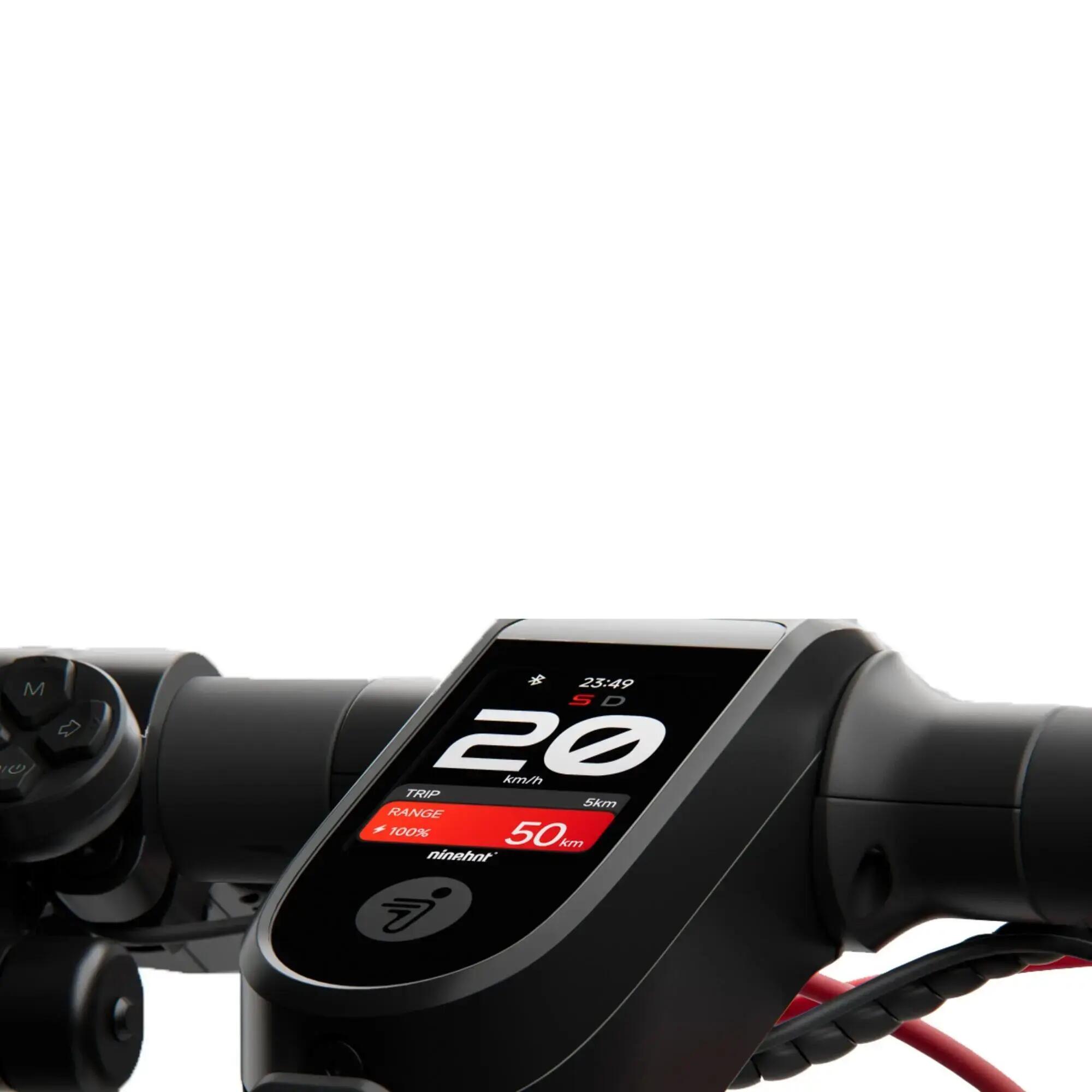 Patineta eléctrica Segway F3 - Negro 3/4