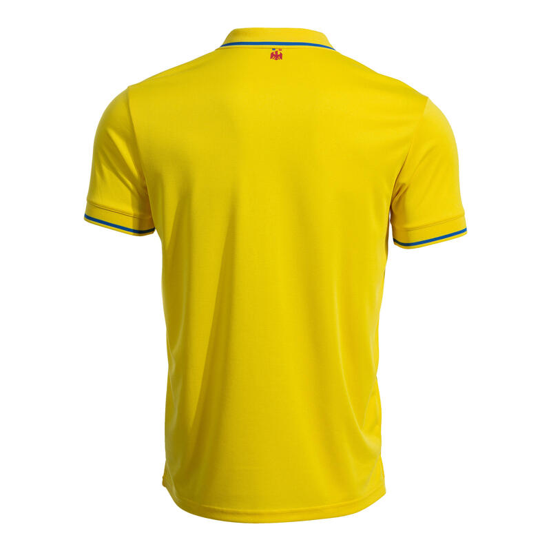 Tricou Polo pentru Suporter galben copii