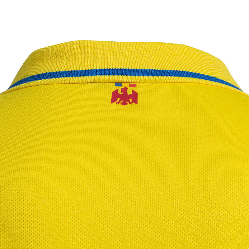 Tricou Polo pentru Suporter galben copii