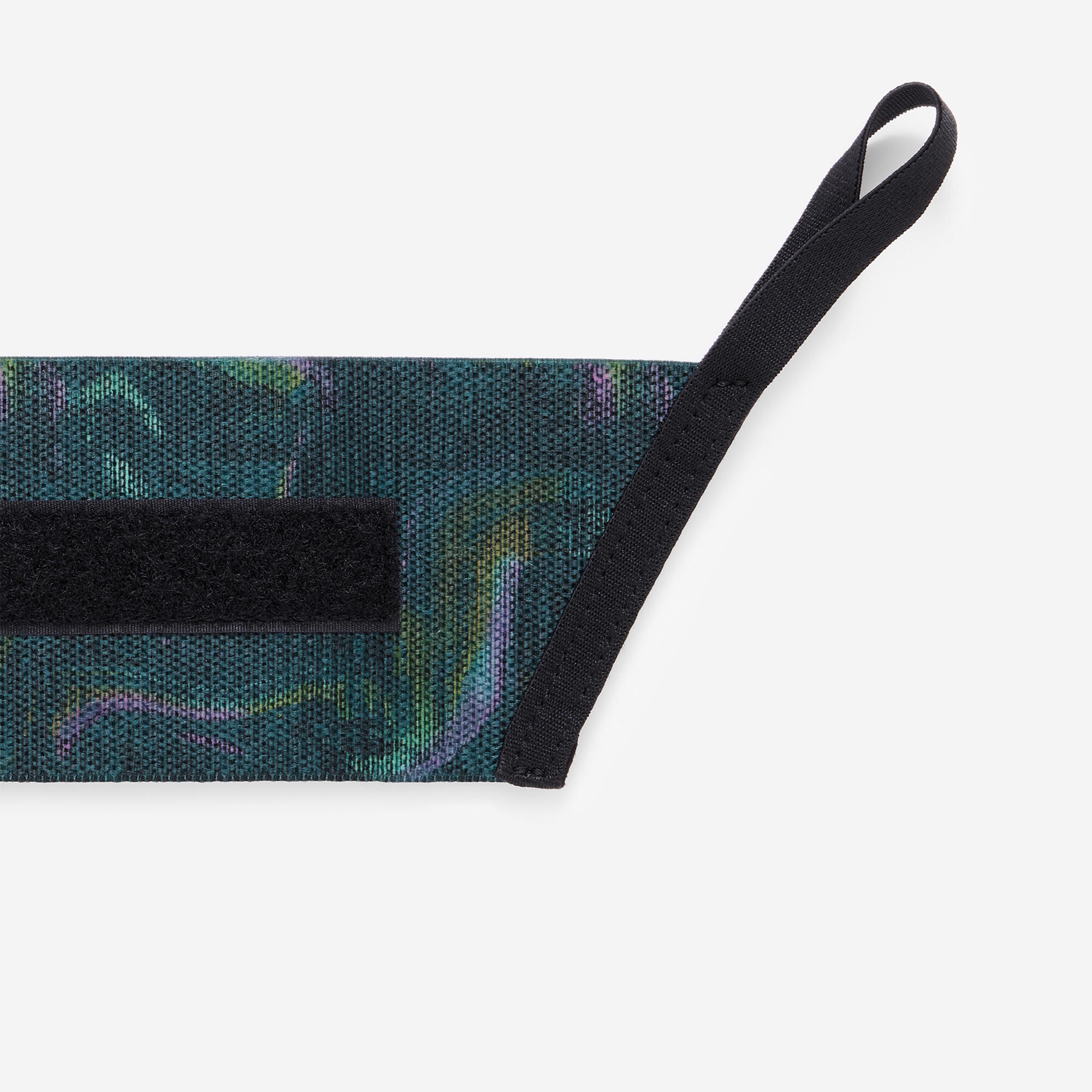 Weight Training Wrist Straps 2 Seconds, Print - DOMYOS
