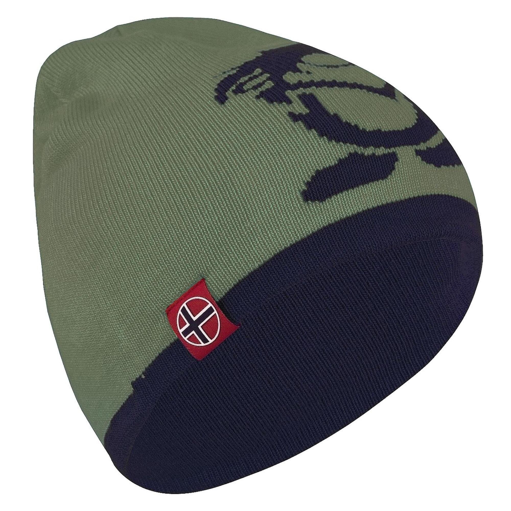 TROLLKIDS CH_Kids Troll Beanie - Moss/Mystic Blue