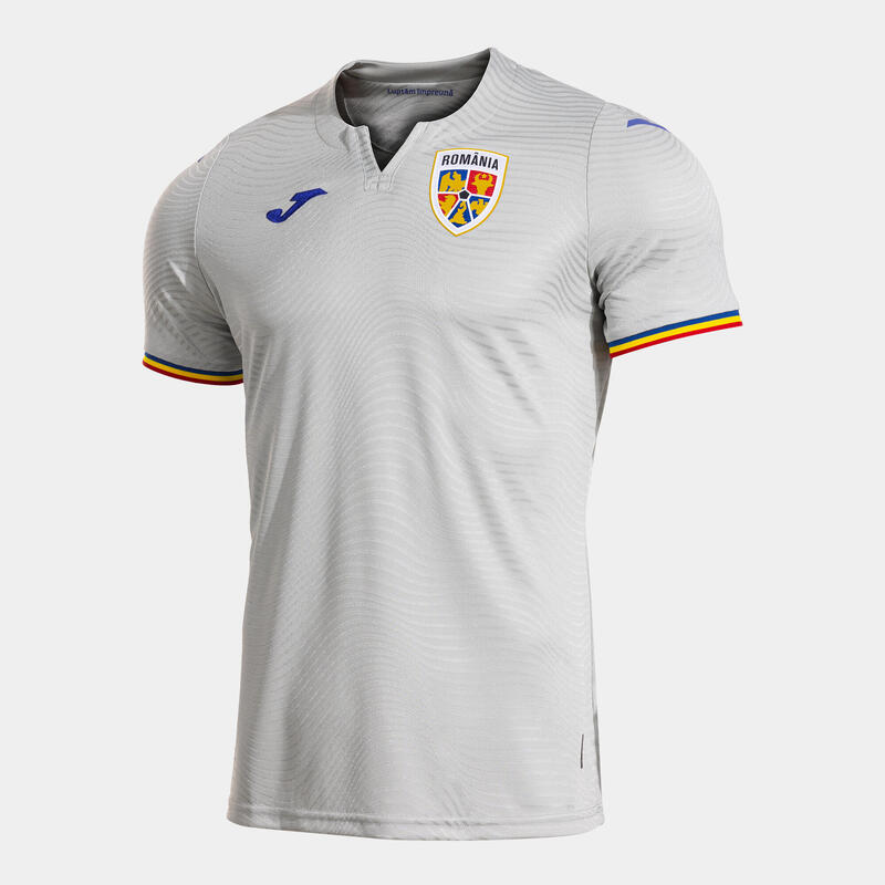 Tricou Oficial de portar al Echipei Naționale de Fotbal a României gri Adulți