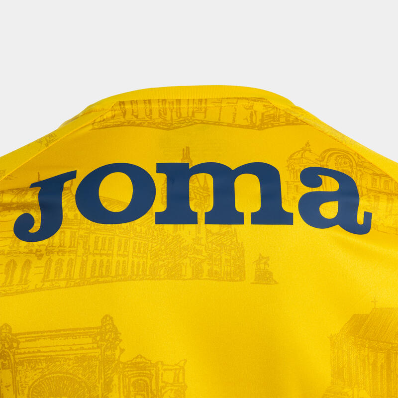 Tricou Oficial premeci al Echipei Naționale de Fotbal a României galben Adulți