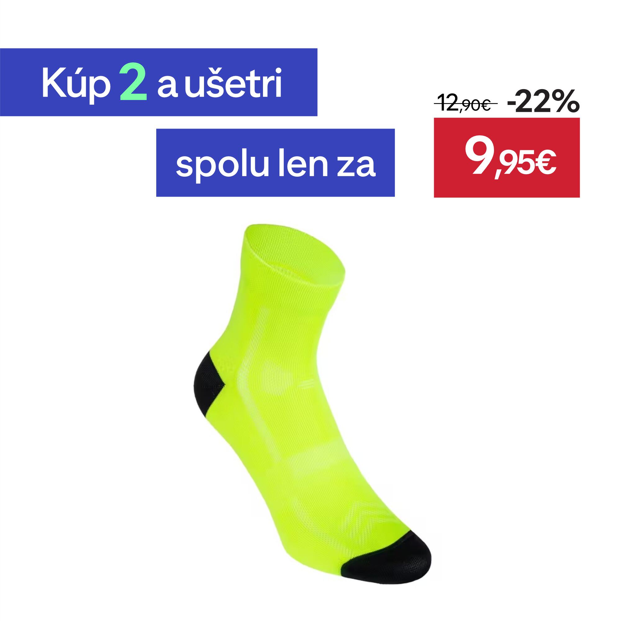 VAN RYSEL Cyklistické ponožky 500 35-38